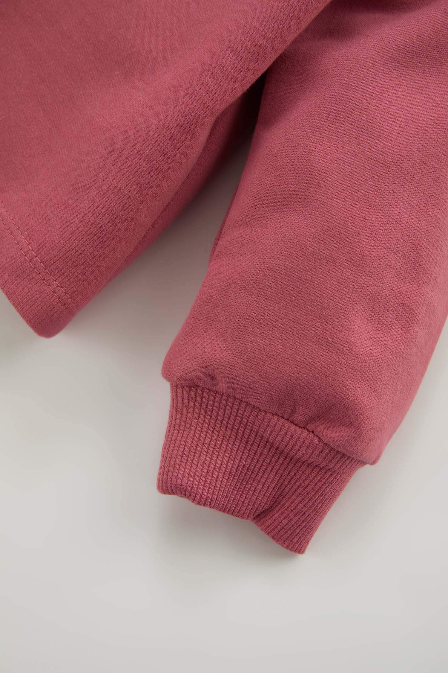 Свитшот с воротником поло из тонкой ткани для малышей девочек