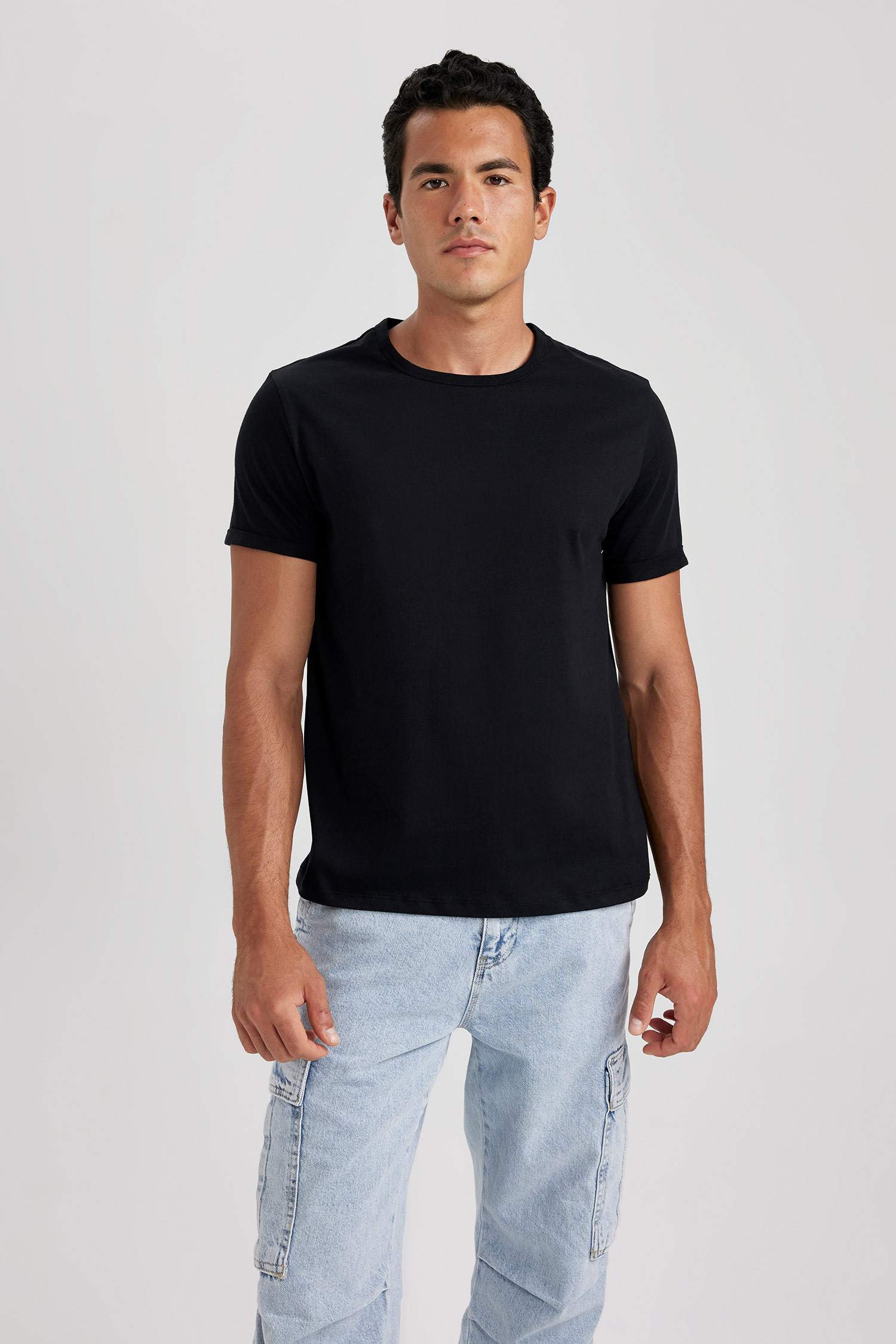 REGULAR FIT CREW NECK T-SHIRT main image 0