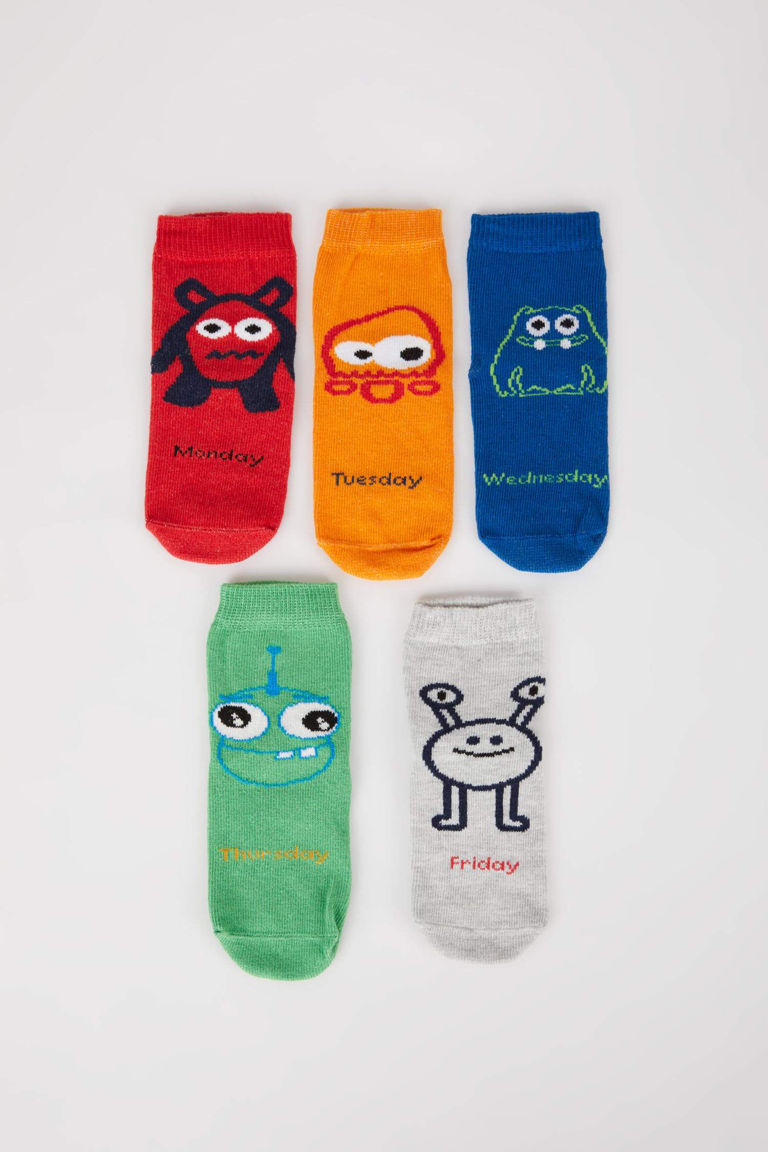 Длинные носки из хлопка для малышей мальчиков, 5 пар