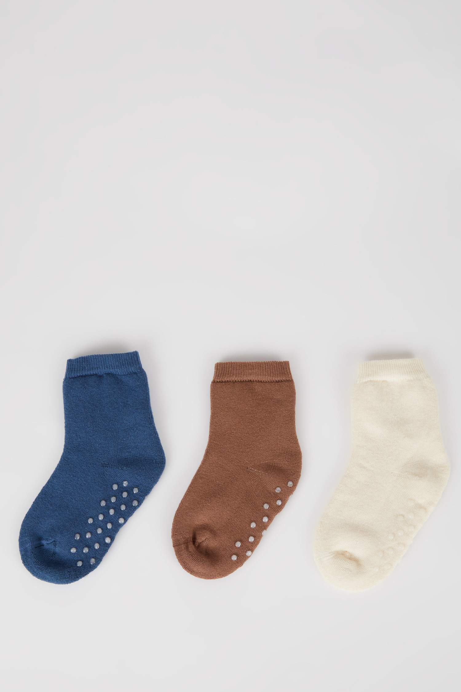 شرابات طويل اولادي قطن - 3 قطع