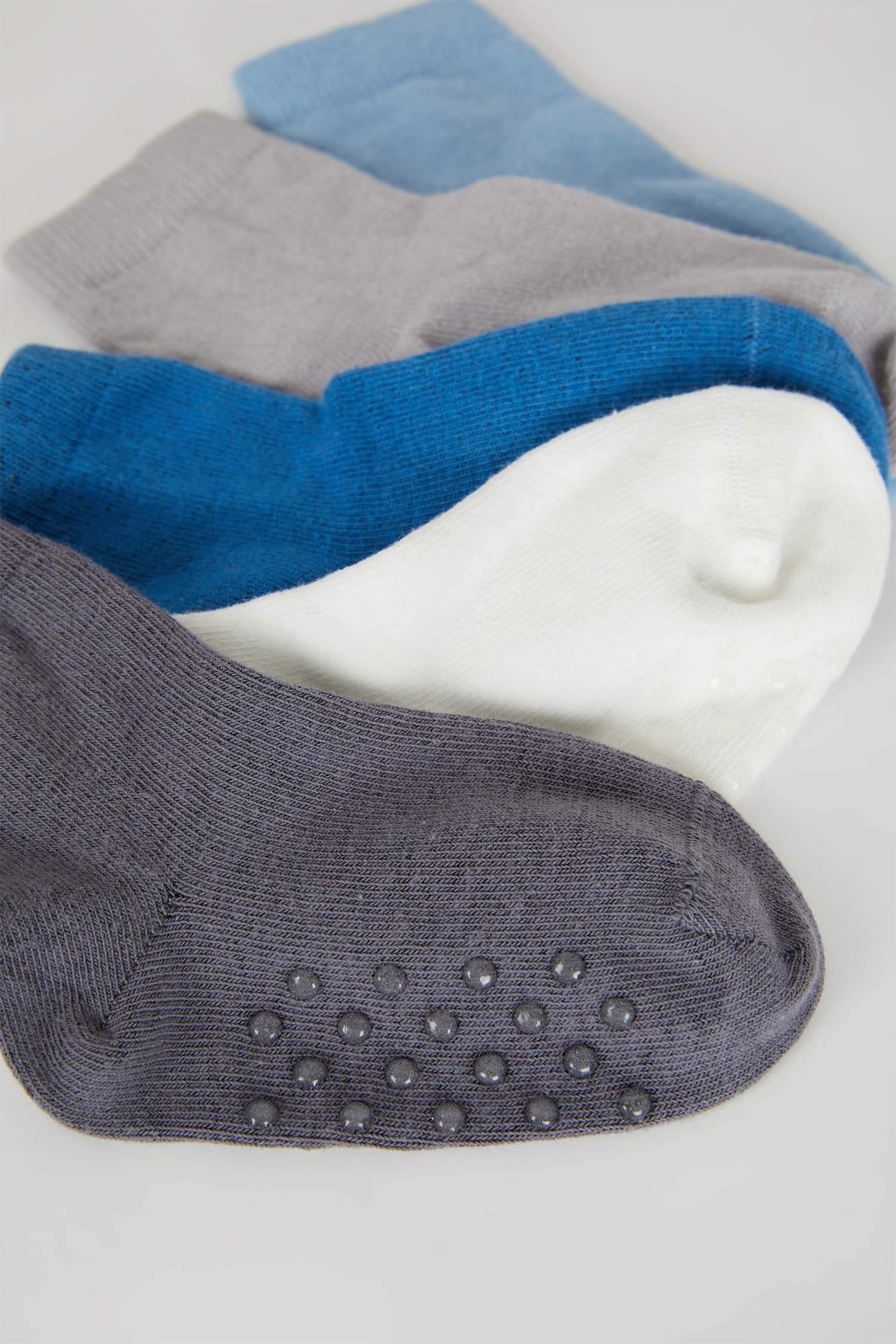 جوارب طويل قطن ولادي - 5 قطع