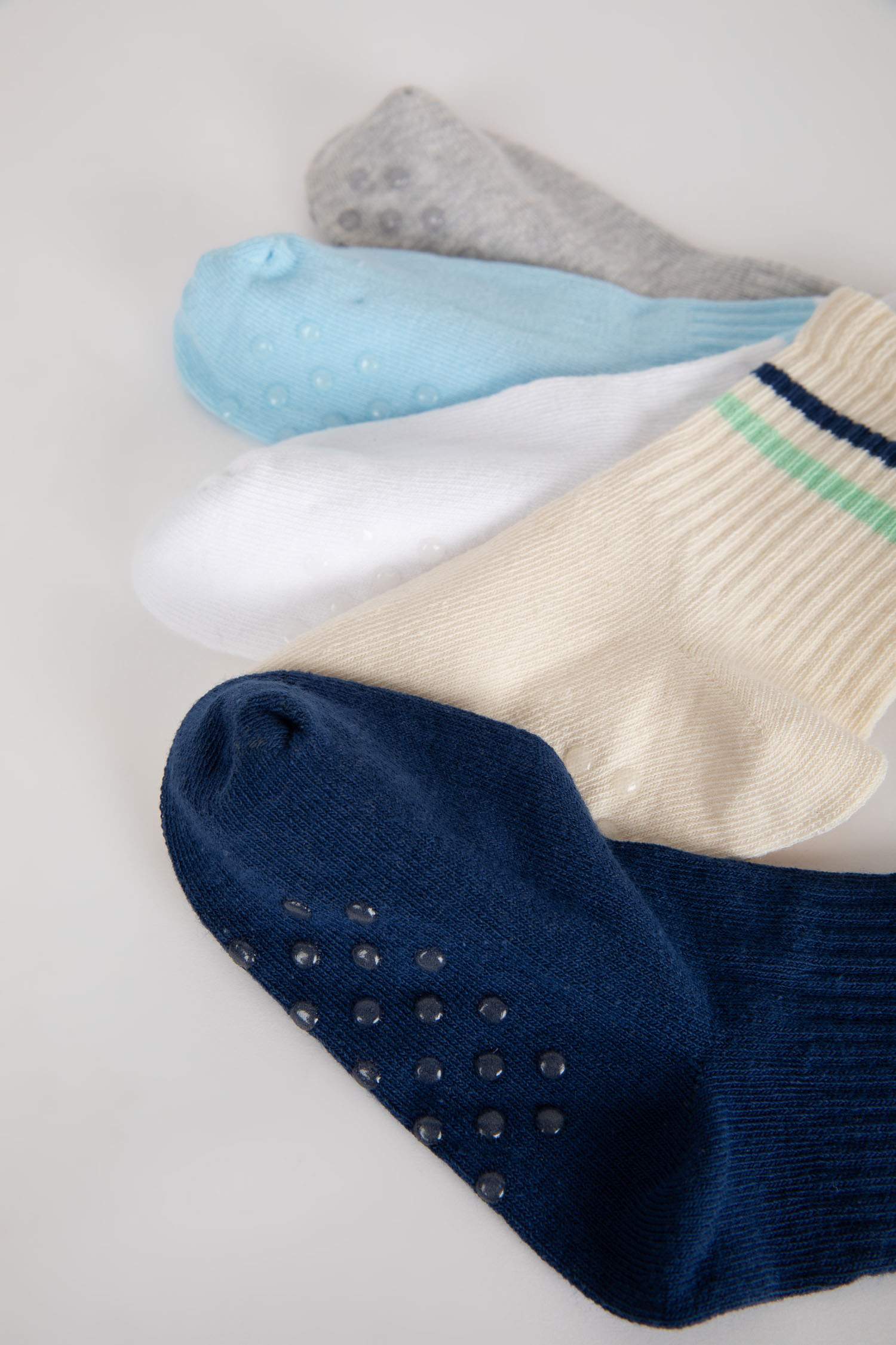 Erkek Bebek 5'li Pamuklu Uzun Çorap