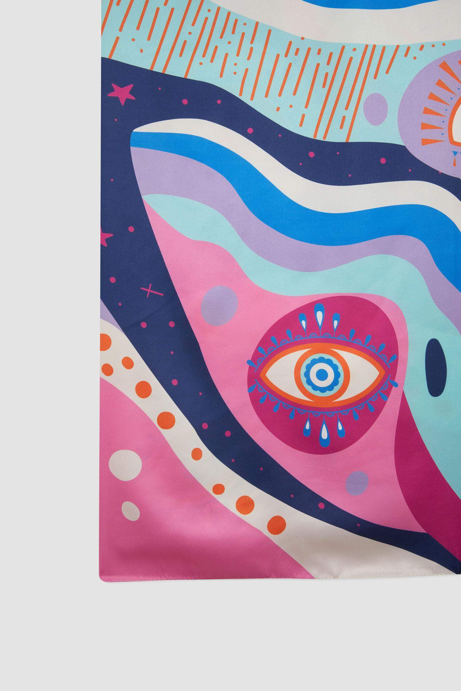 Fall in Love Regular Fit Desenli Plaj Eteği