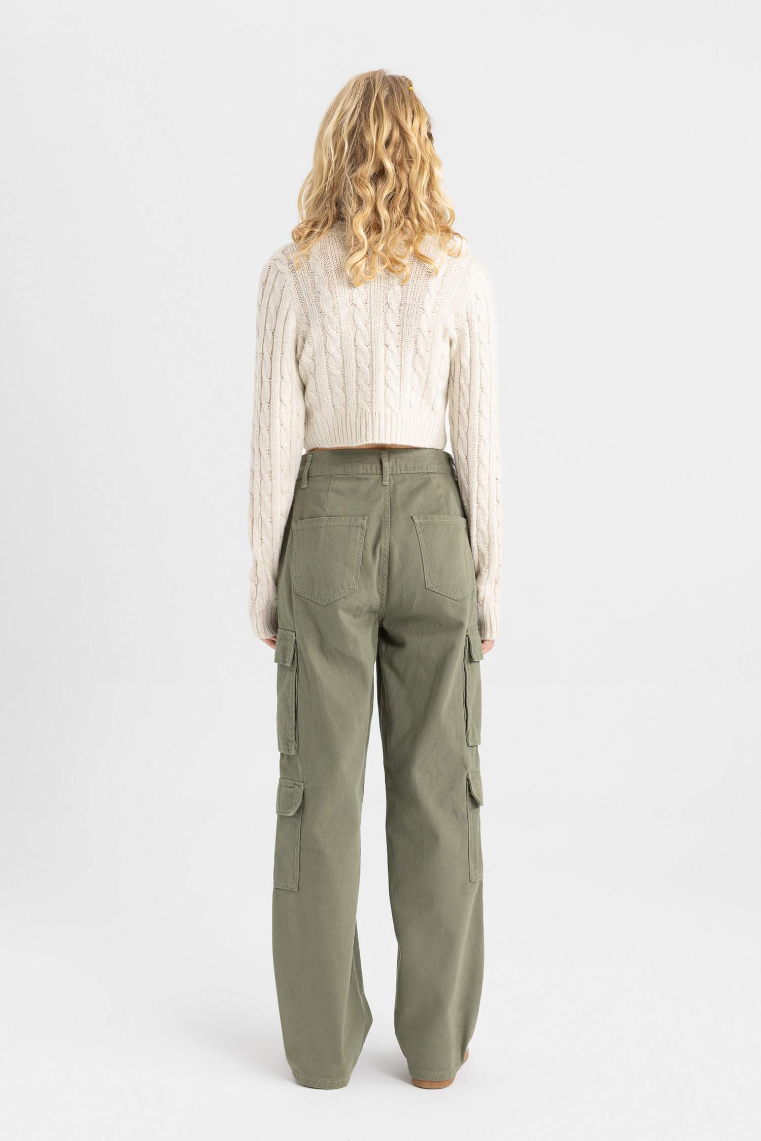 Gabardine Trousers