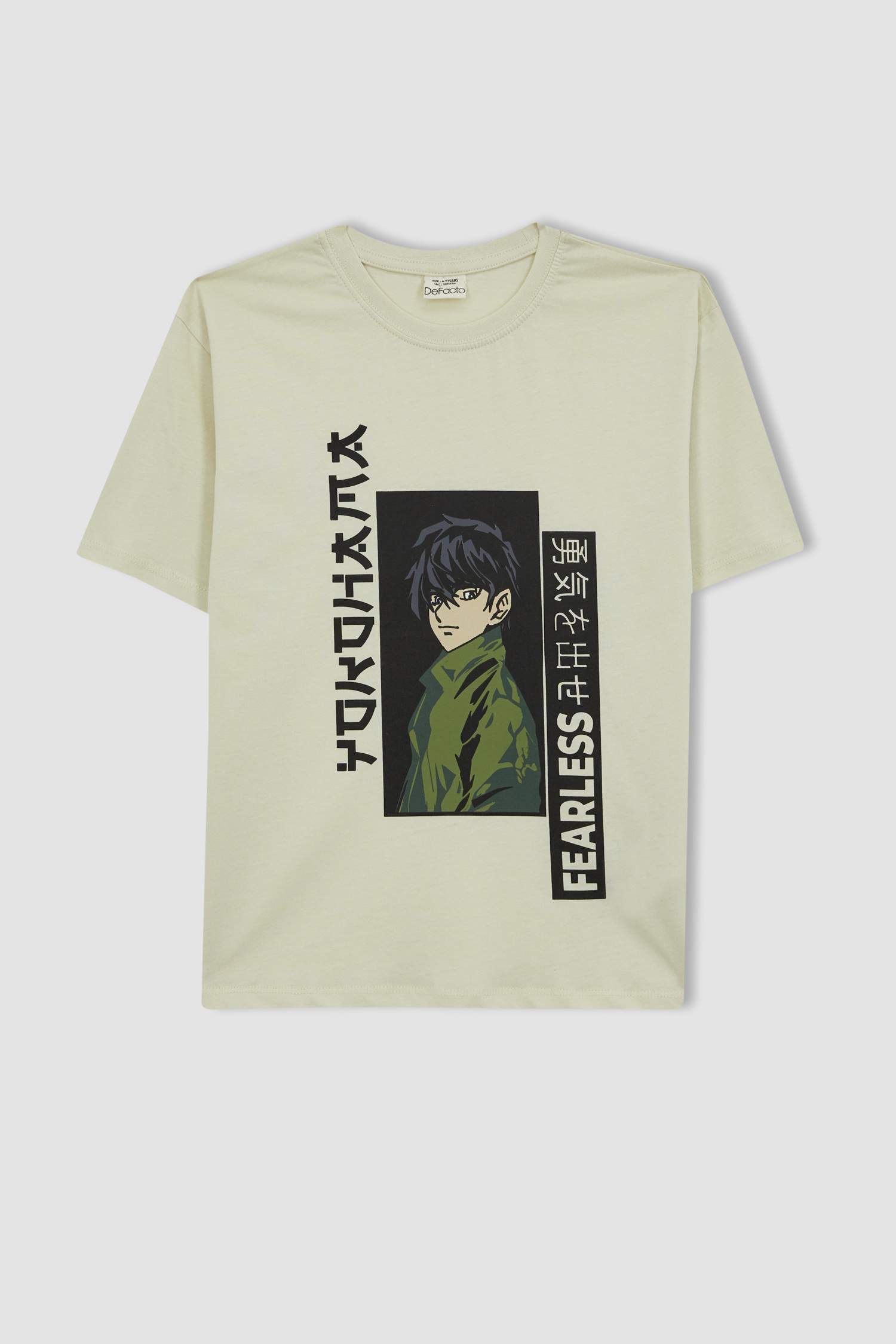 Футболка с круглым вырезом с принтом для мальчиков