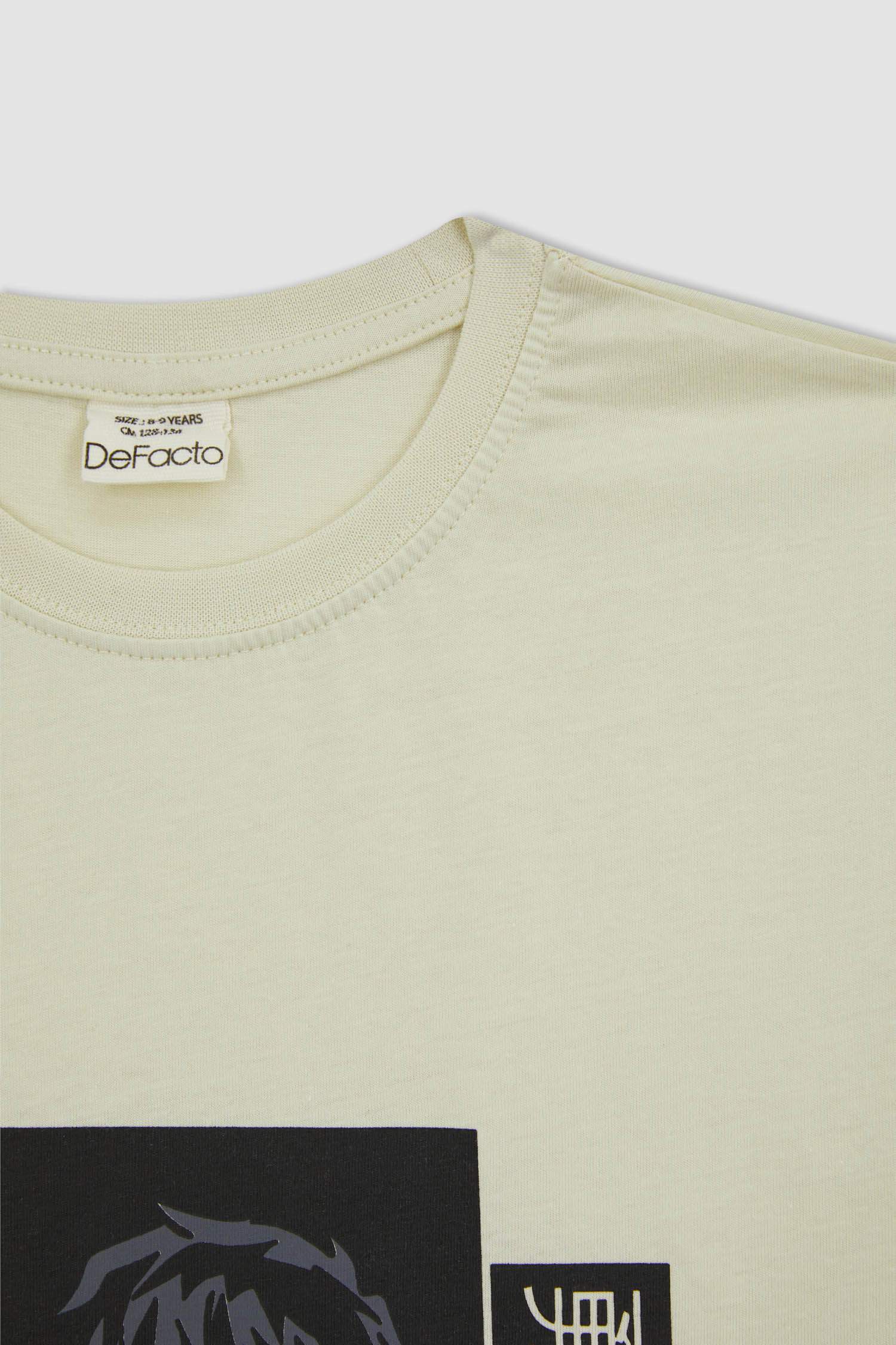 Футболка с круглым вырезом с принтом для мальчиков