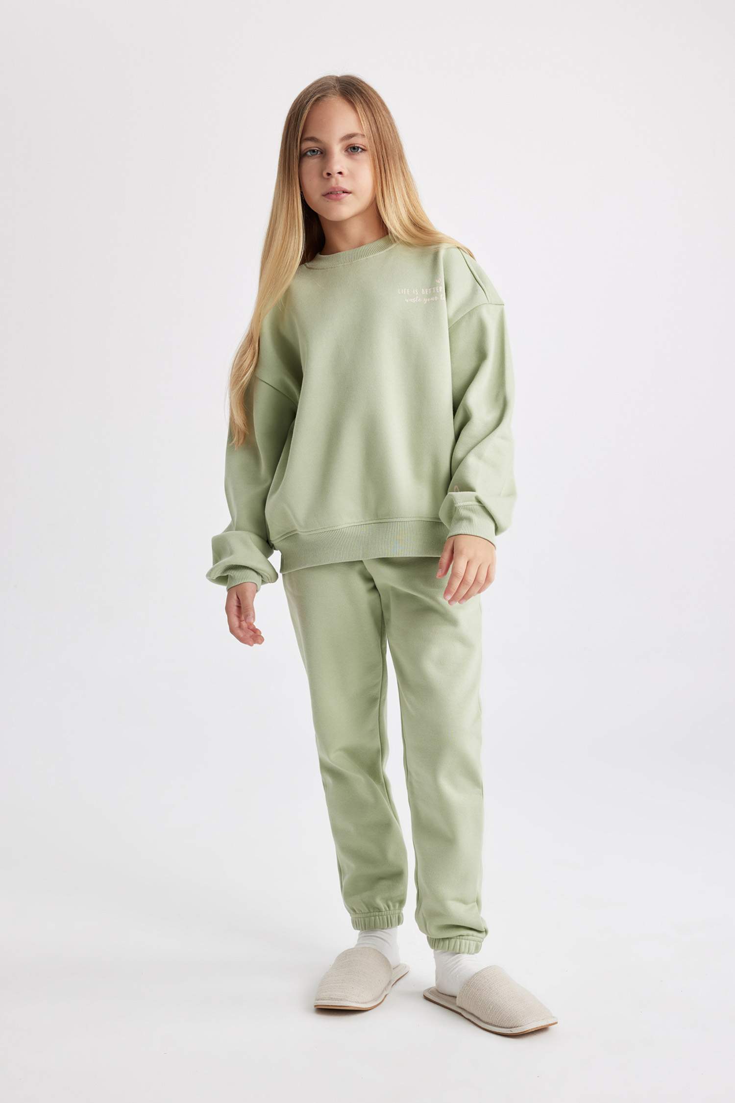 2 piece Regular Fit Knitted Pyjamas