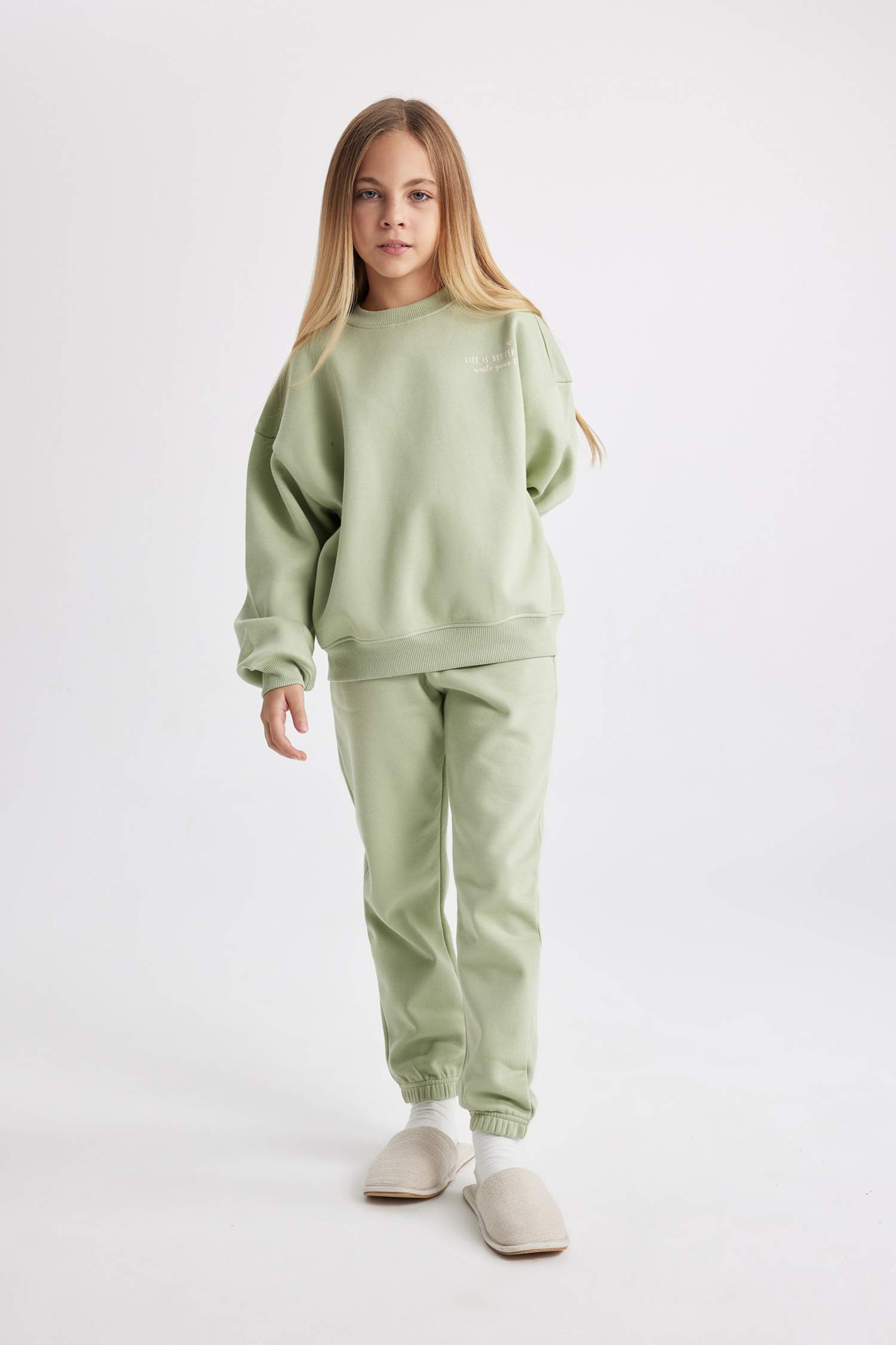 2 piece Regular Fit Knitted Pyjamas