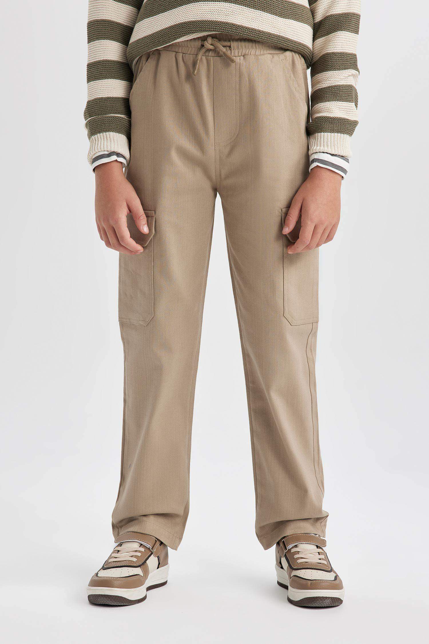 بنطرون جبردين قصة عادية بجيب كارجو