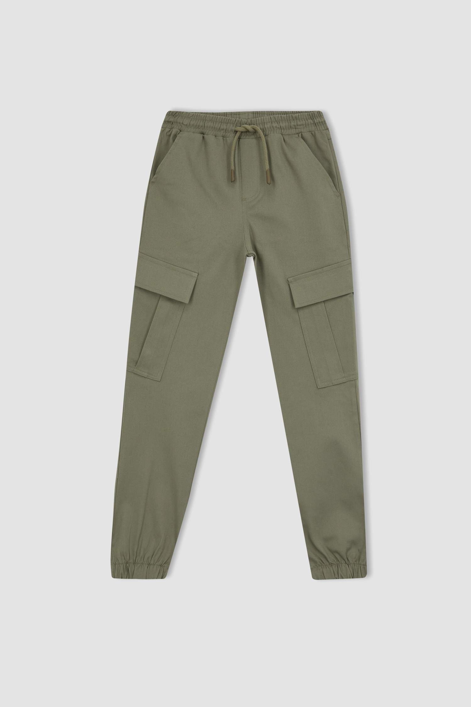 Джоггеры карго из габардина
