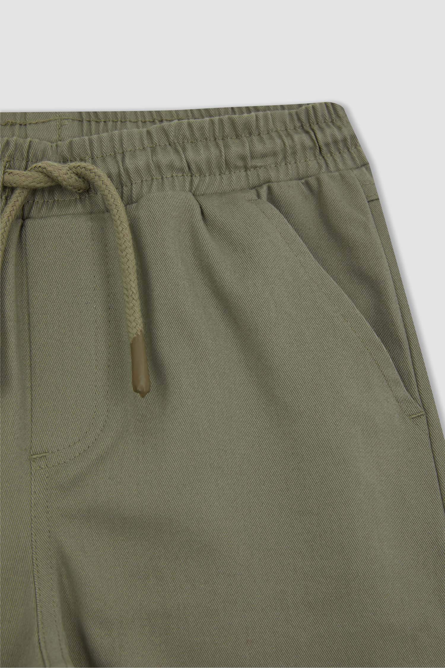 Джоггеры карго из габардина