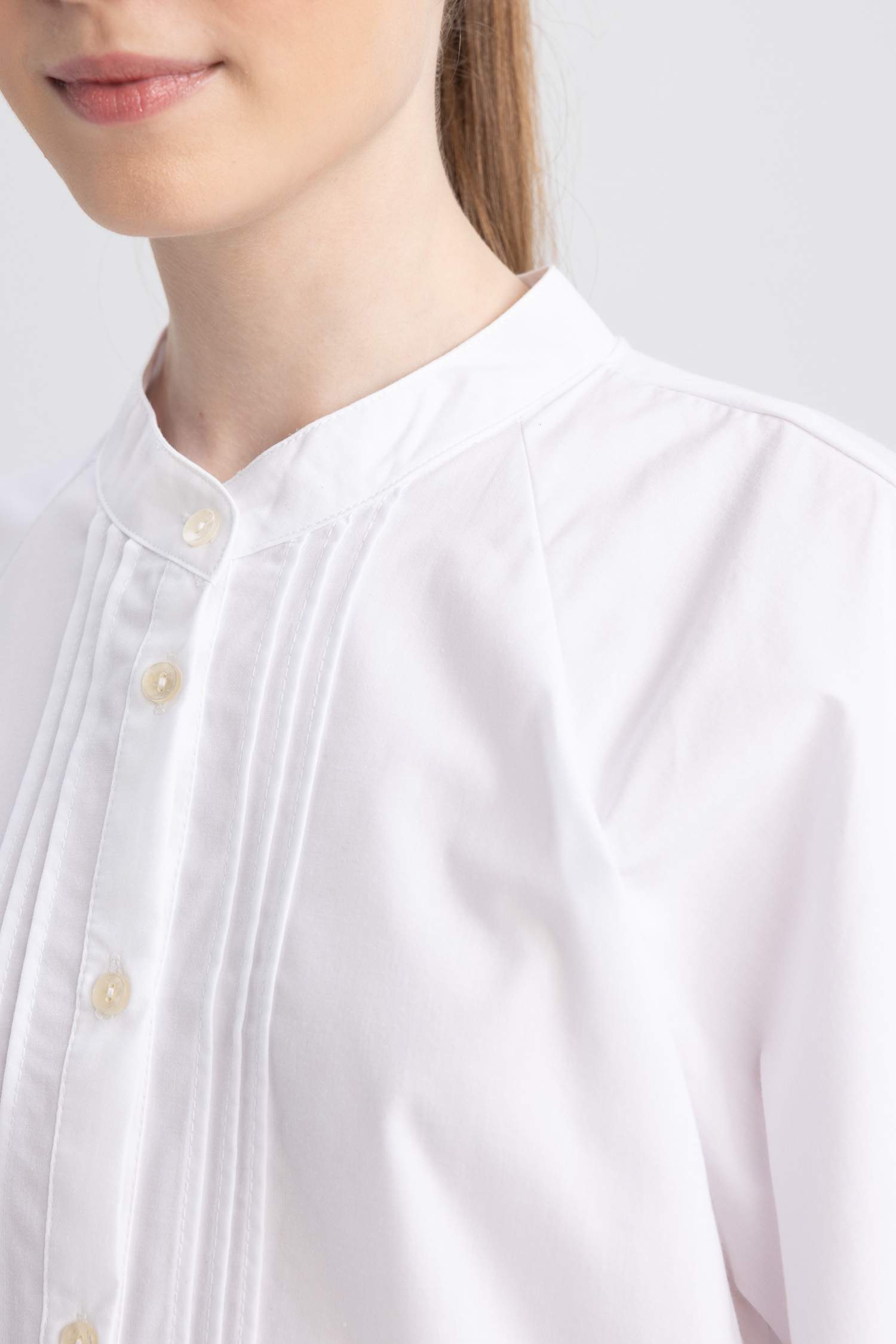 تونيك كم طويل مطبوع قصة مريحة