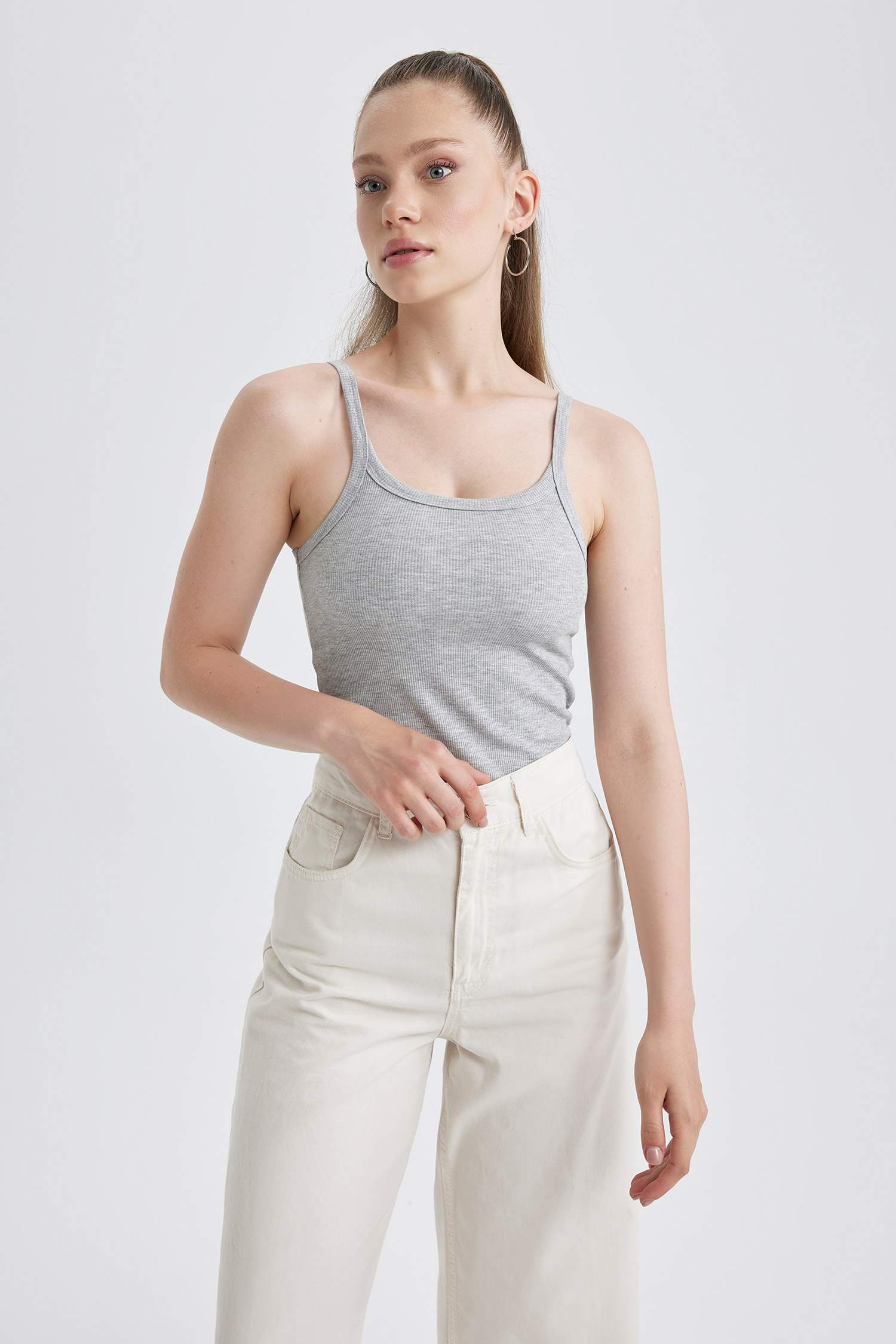 Slim Fit Camisole Tank Top