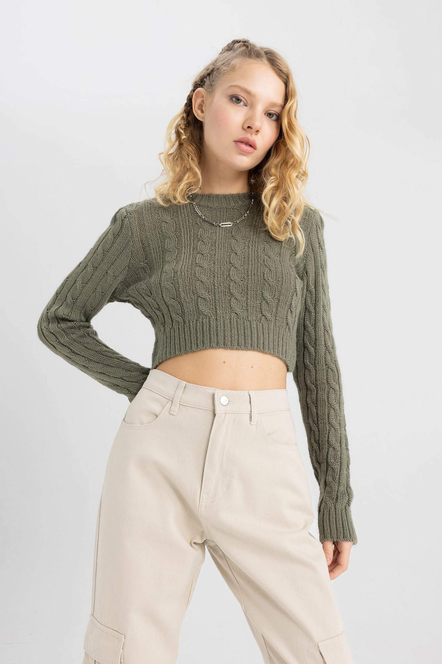 Regular Fit Crew Neck Pullover