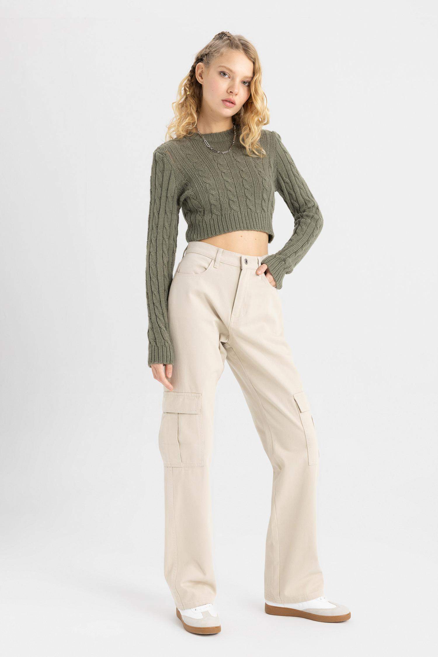 Regular Fit Crew Neck Pullover