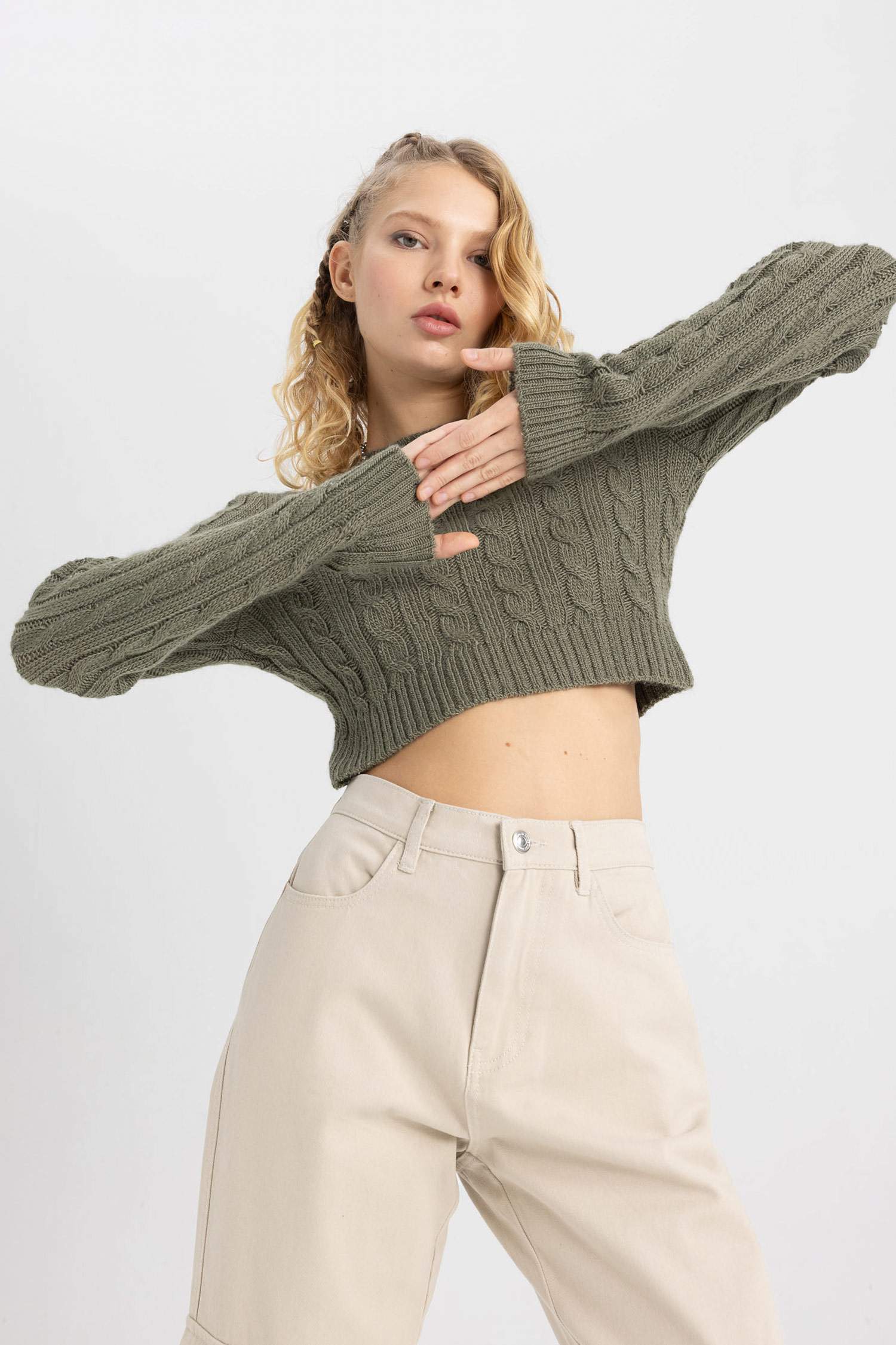 Regular Fit Crew Neck Pullover