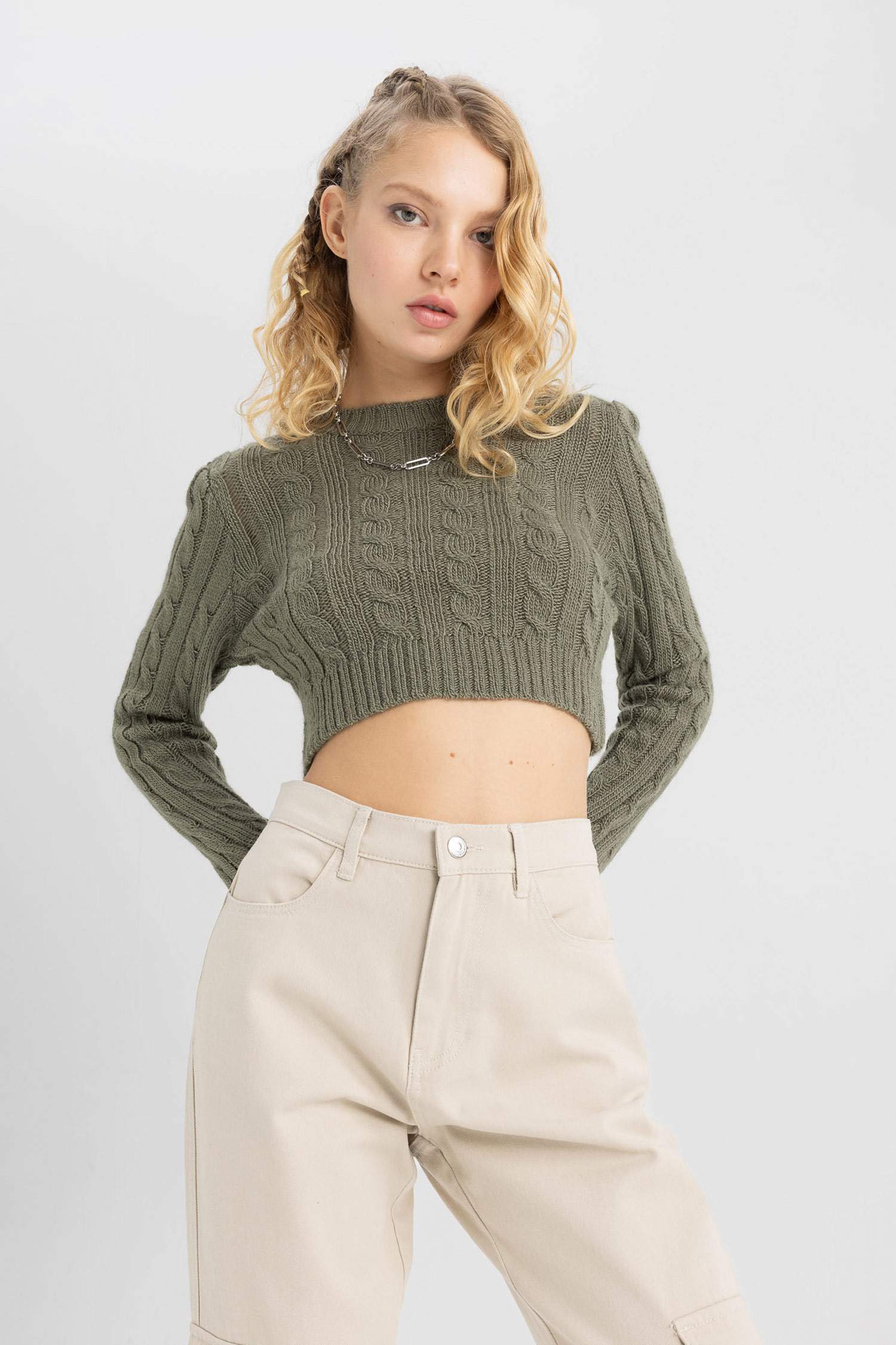 Regular Fit Crew Neck Pullover