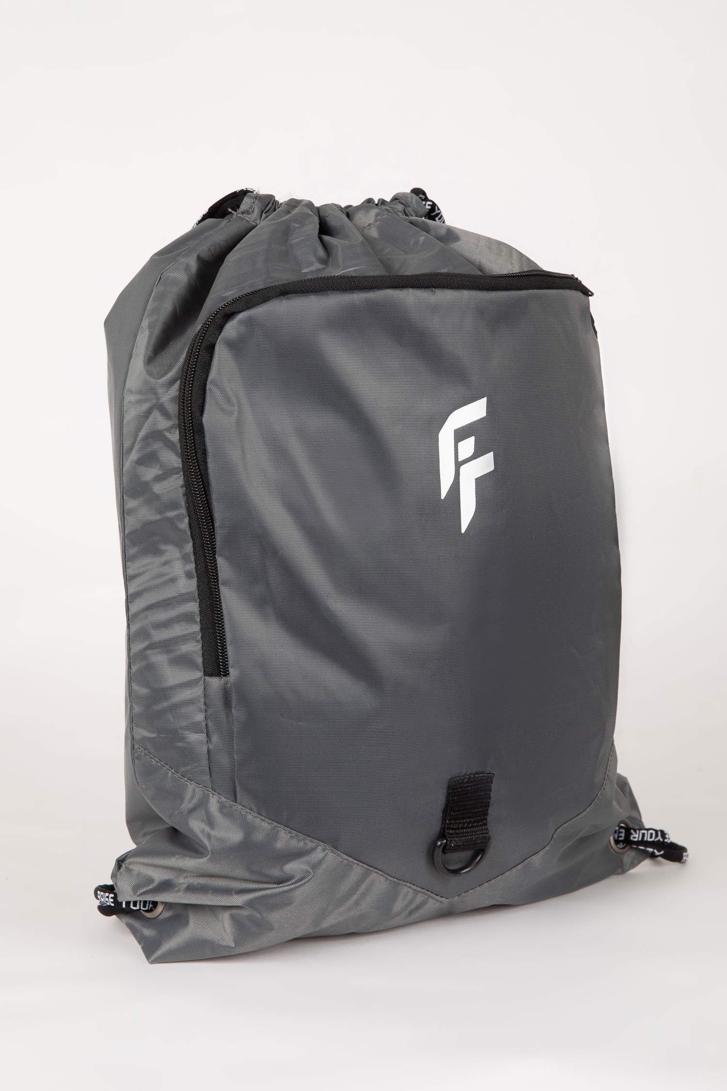 Erkek Su Geçirmez Kumaş Slogan Sırt Çantası