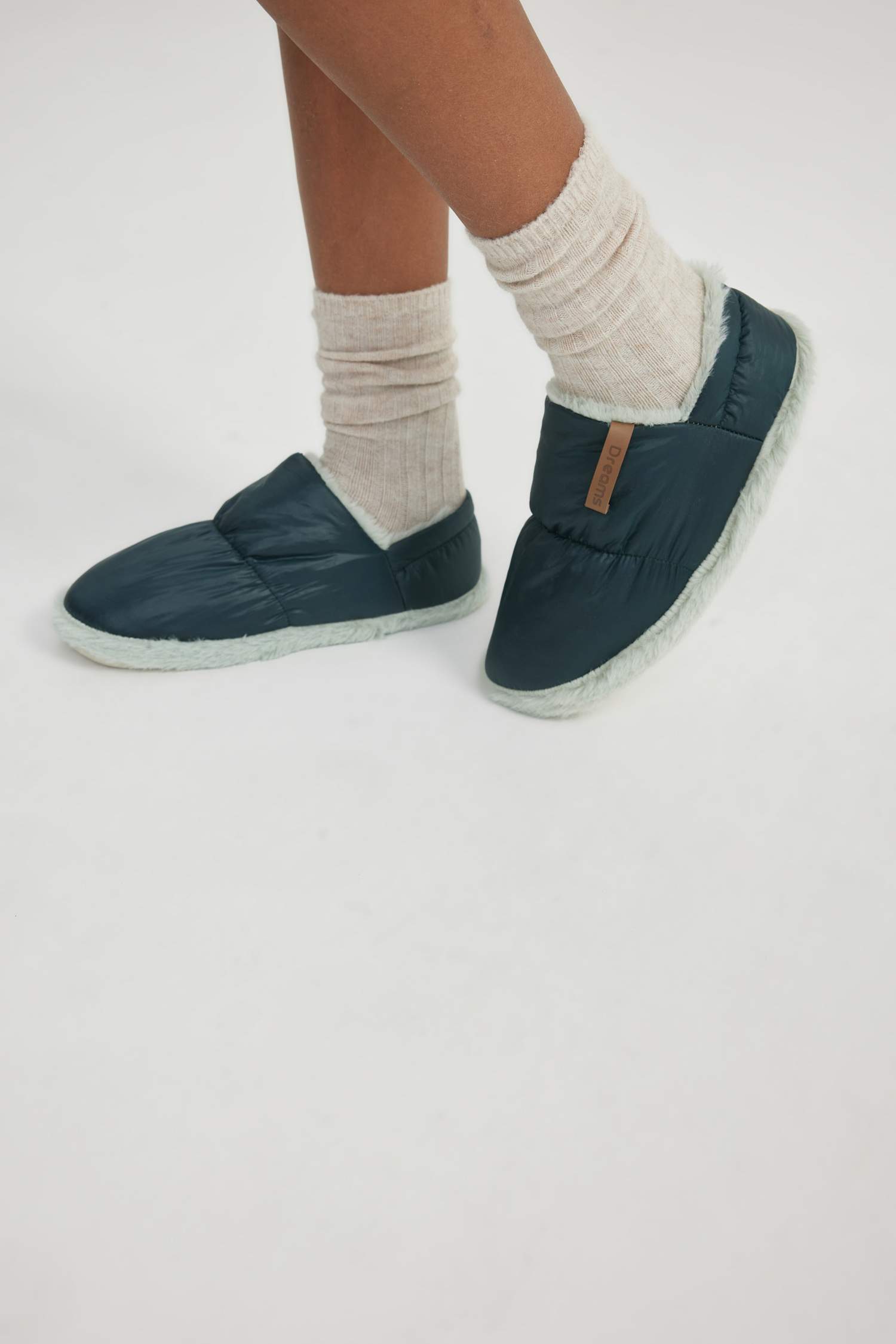 Womens Flat Sole House Slippers