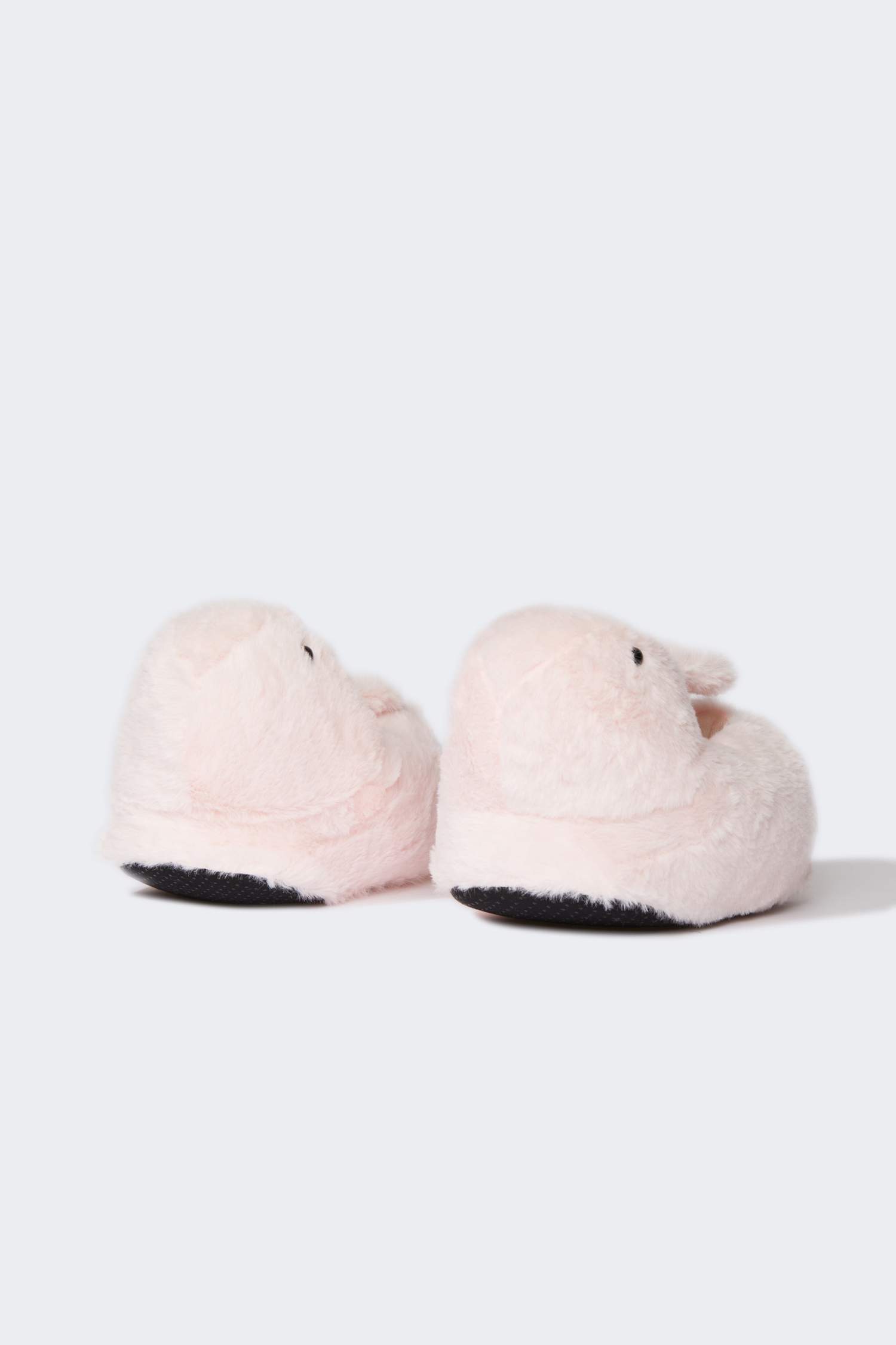 Kadın Tavşan Temalı Düz Taban Panduf