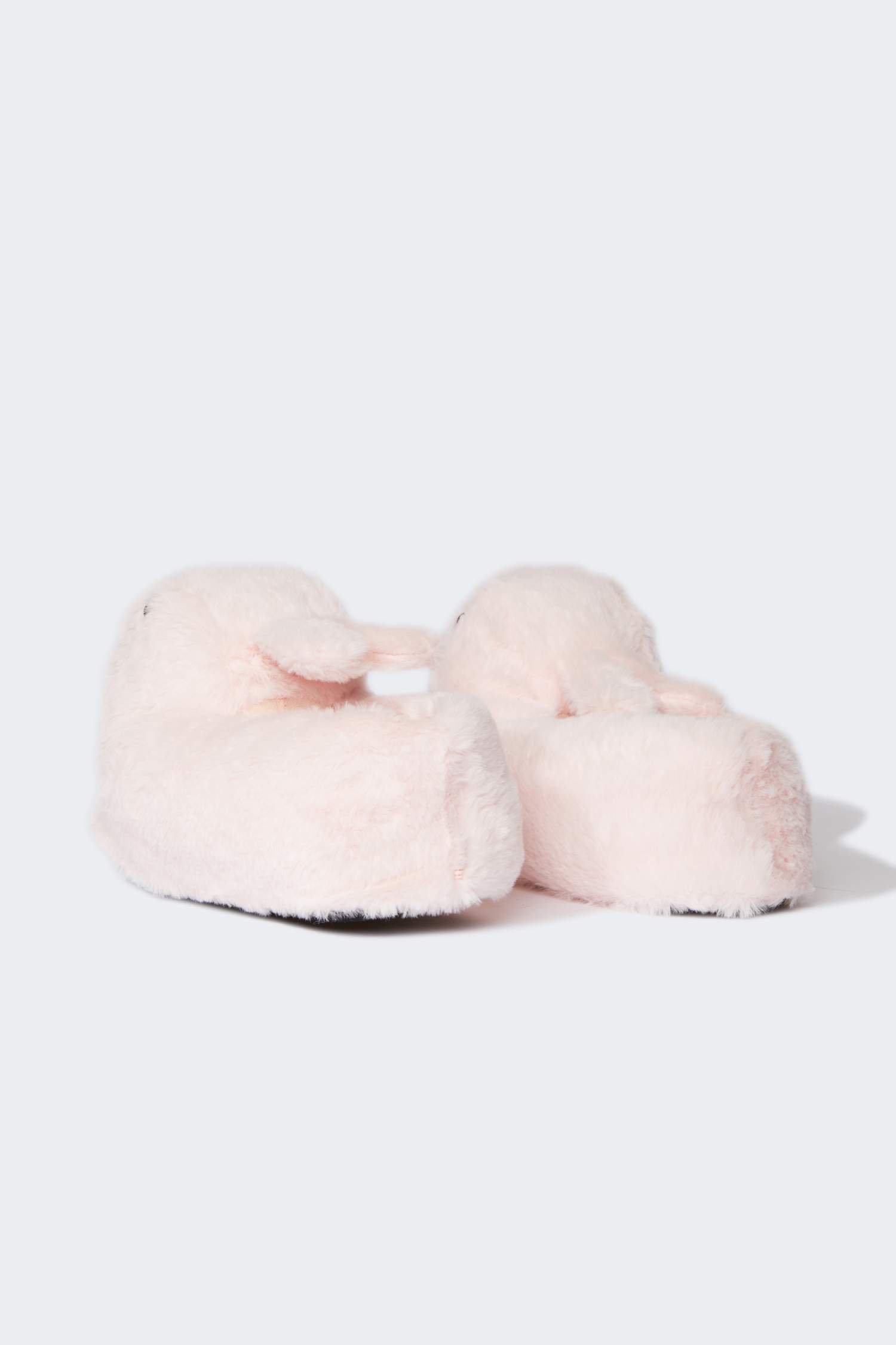 Kadın Tavşan Temalı Düz Taban Panduf