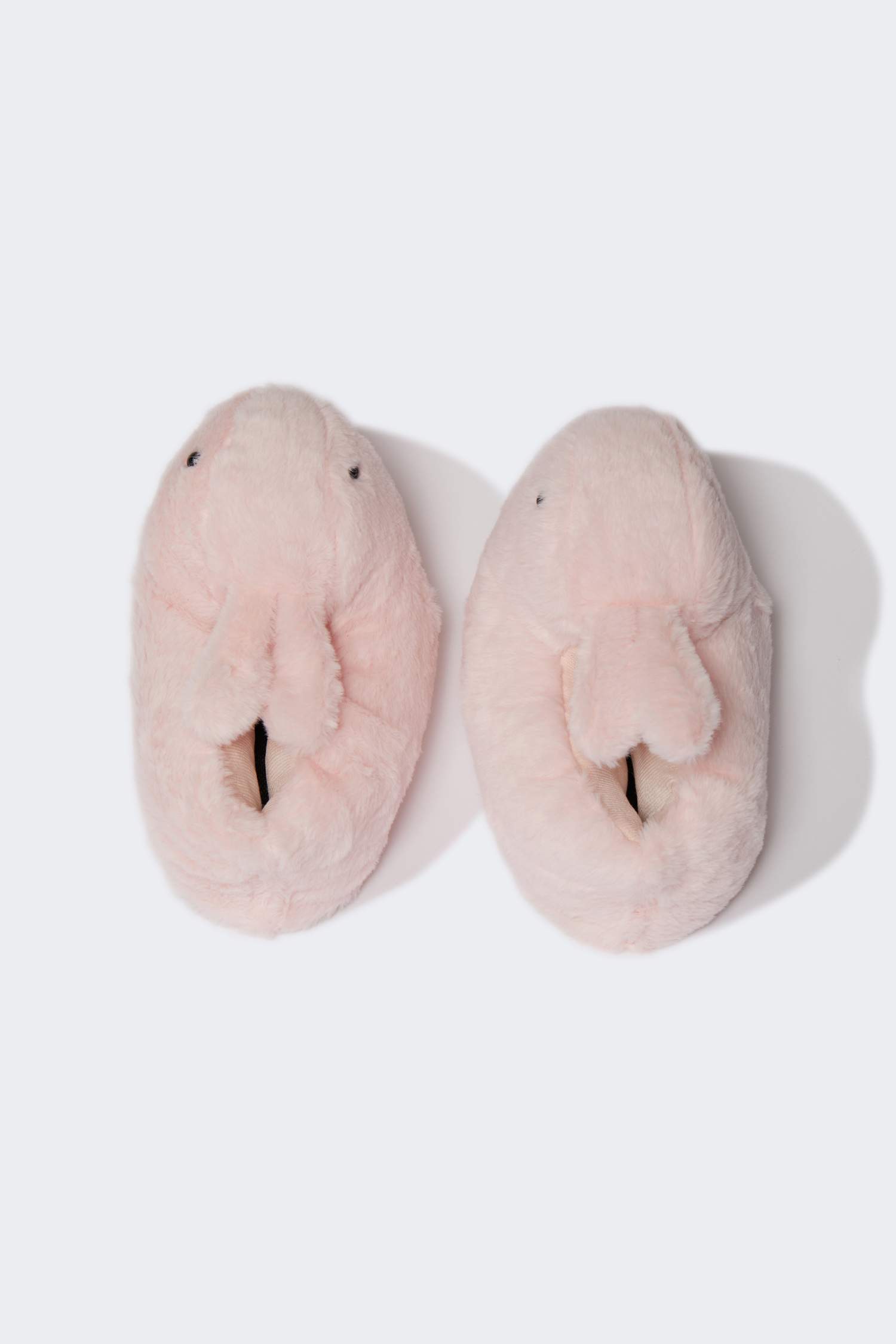 Kadın Tavşan Temalı Düz Taban Panduf