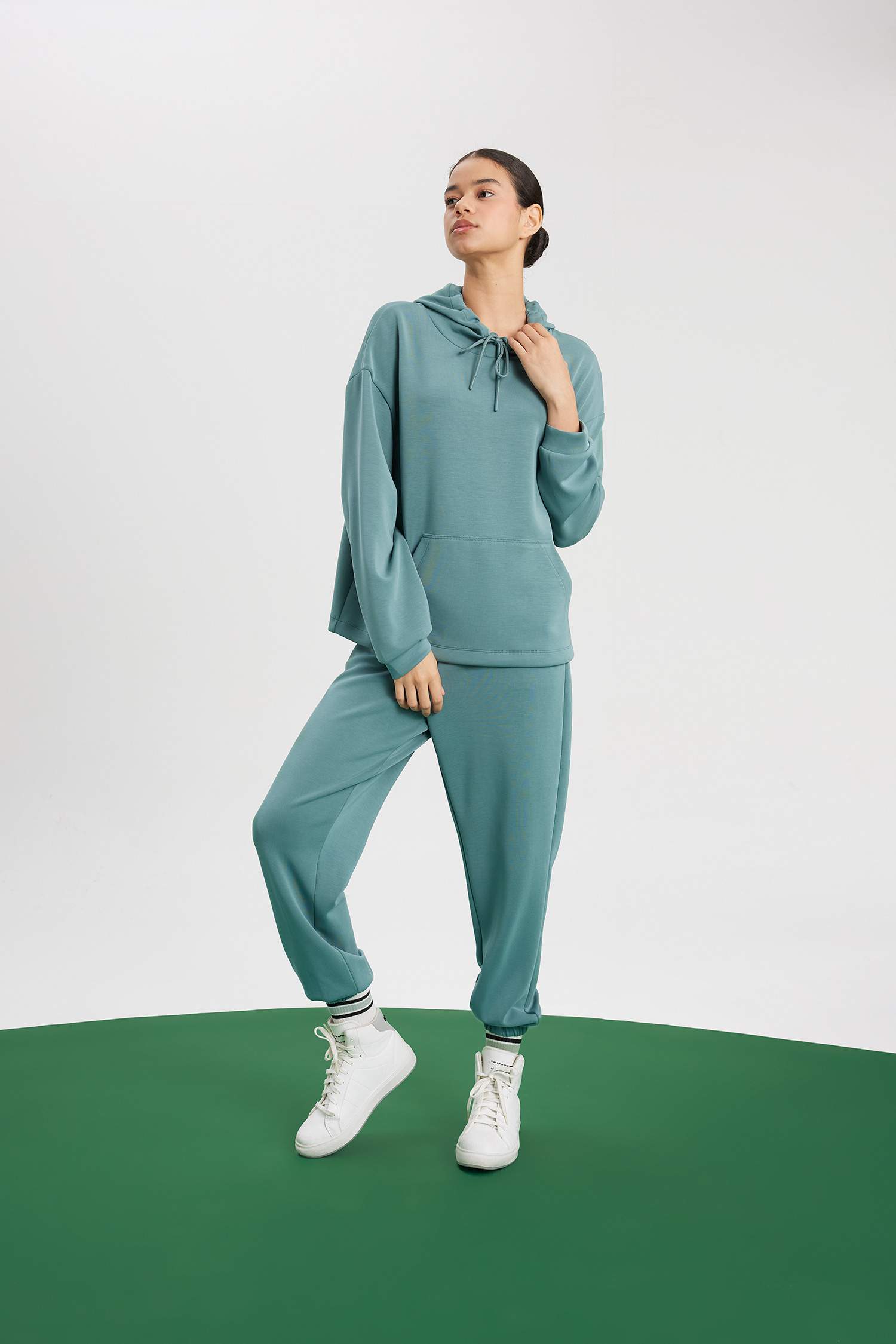 DeFactoFit Standard Fit Premium Jogger Leg Trousers