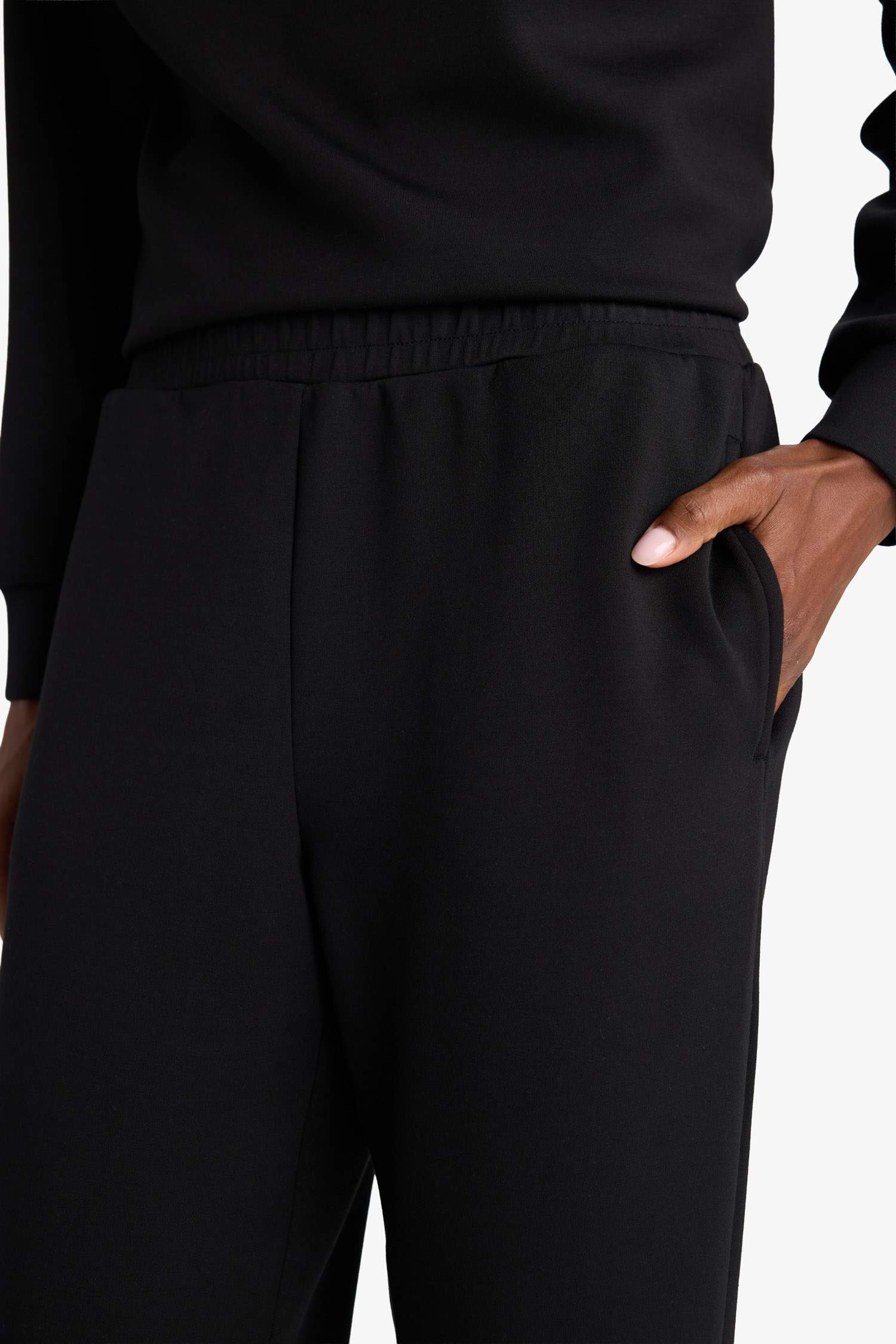 Standart Fit Çift Cepli Jogger Paça Standart Boy Modal Sporcu Pantolon