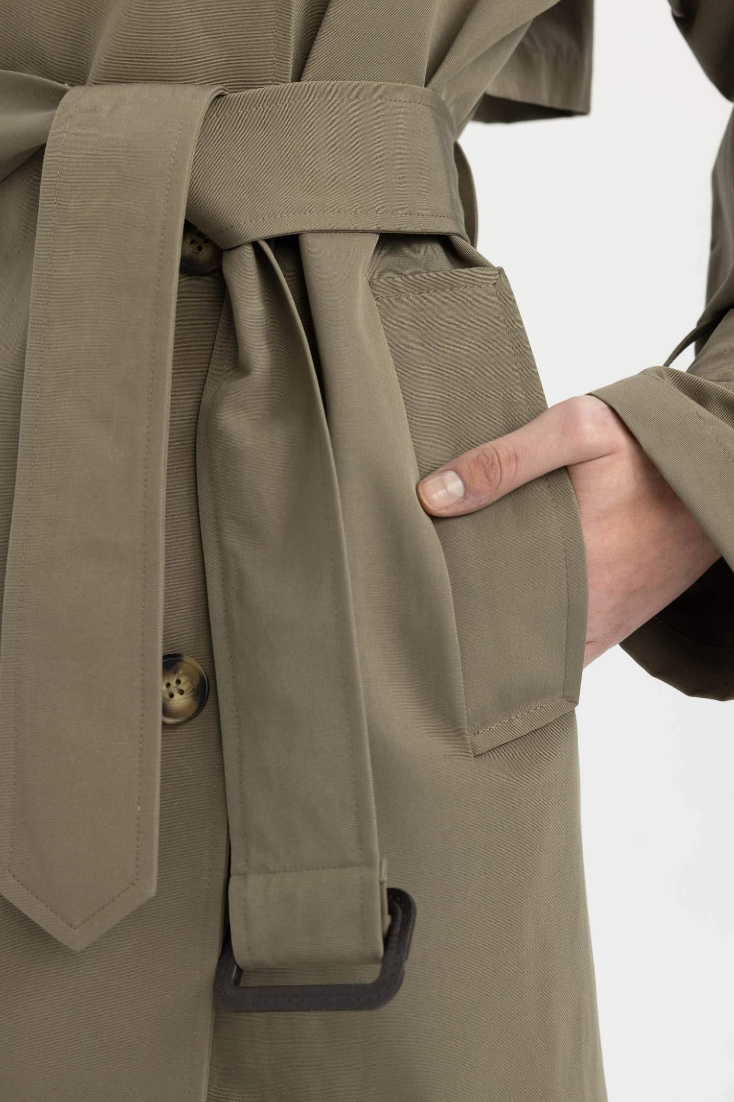 Waterproof Regular Fit Trench Coat