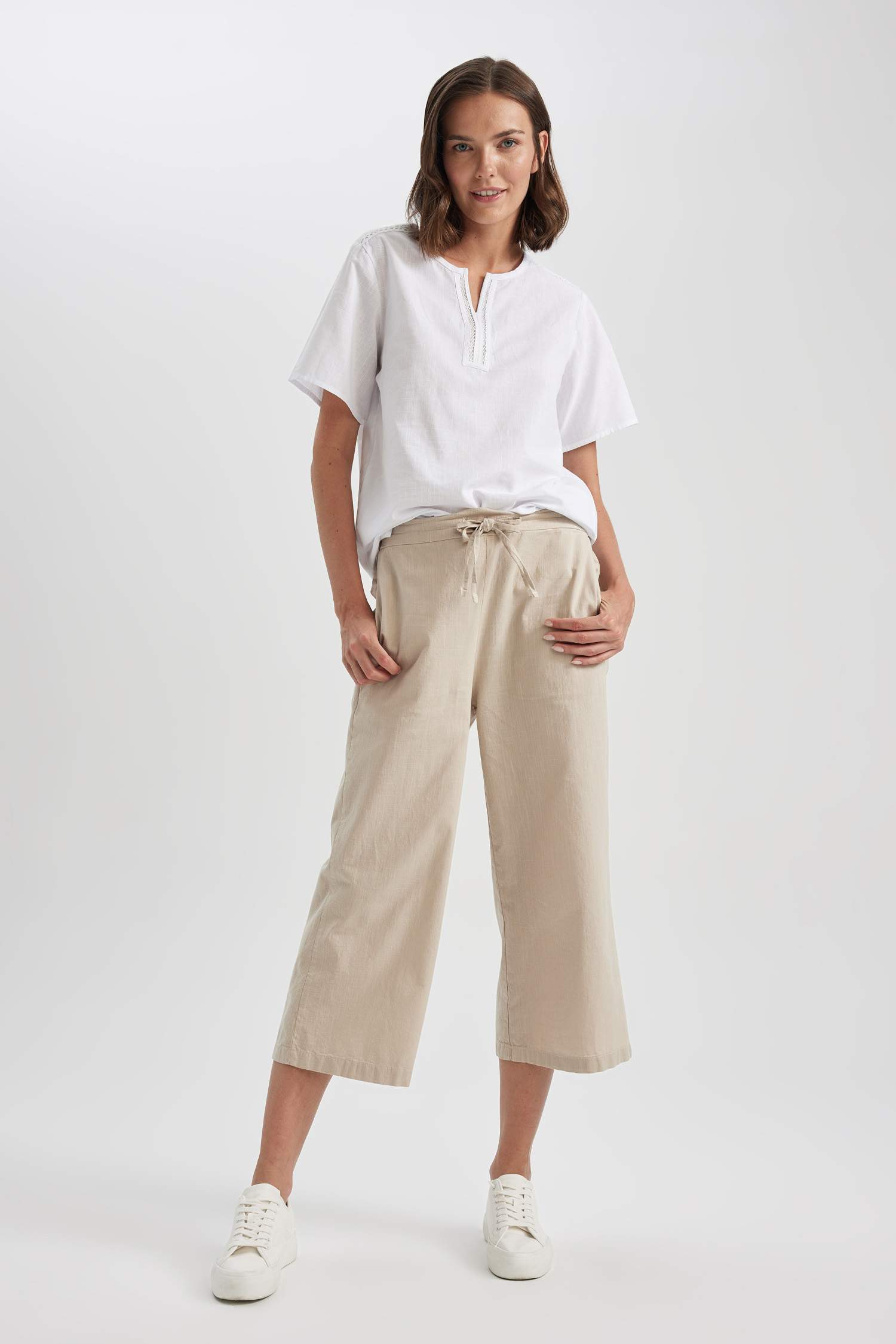 DeFacto Damen Jogginghose Mit Taillenschnürung - Bequem & Stylisch