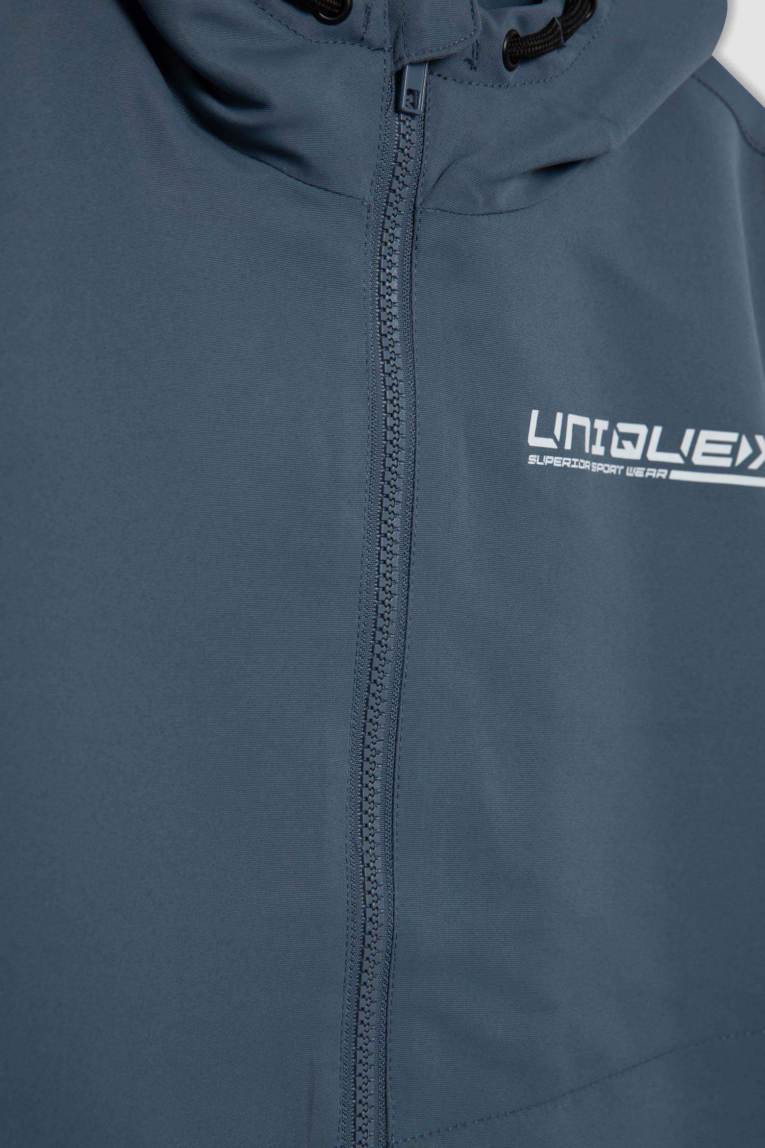 معطف مطر ولادي بغطاء للرأس مقاوم للهواء