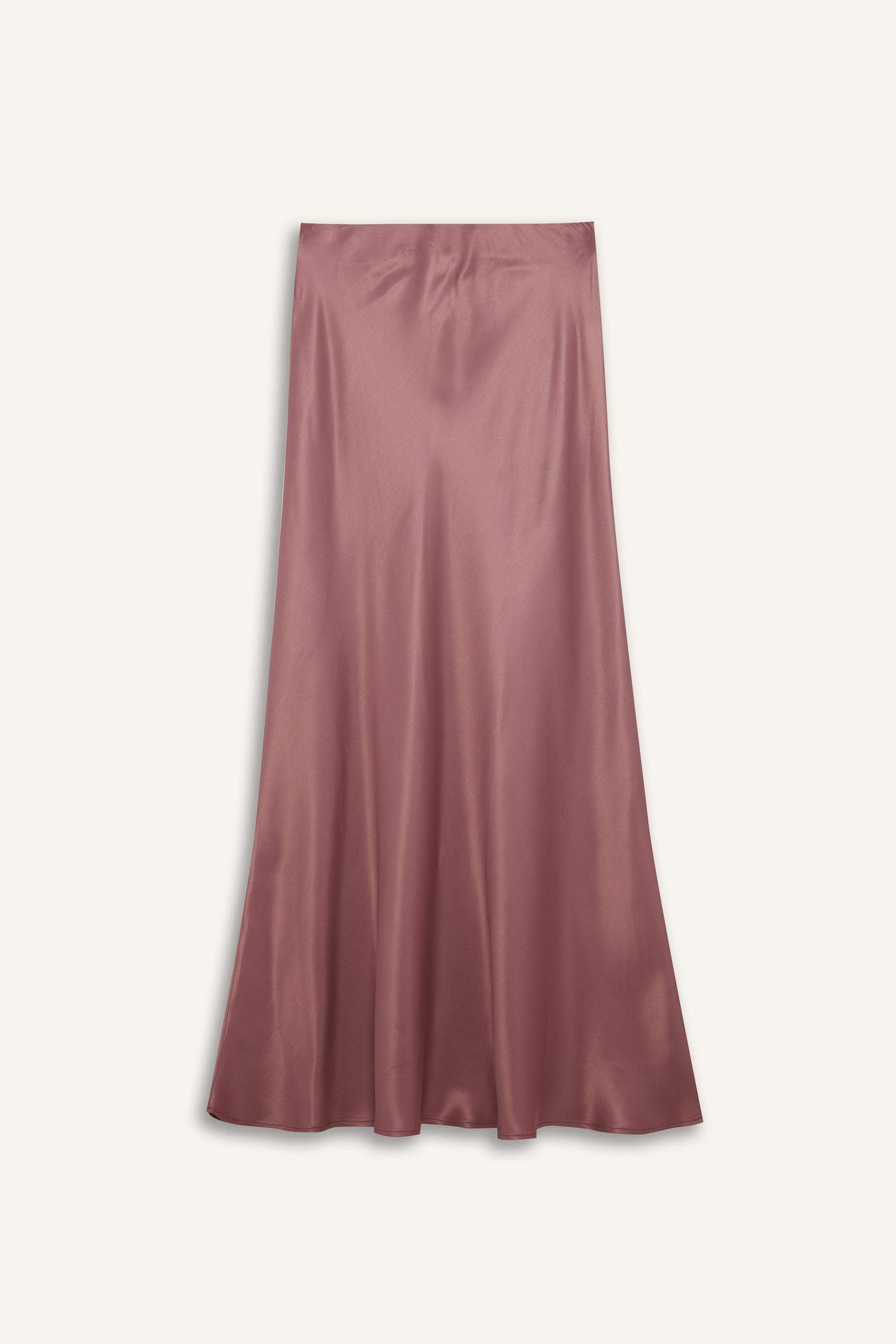 تنورة ميدي ستان بقصة A بخصر عادي