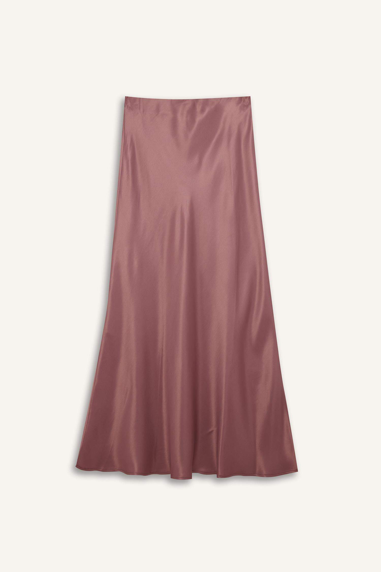 تنورة ميدي ستان بقصة A بخصر عادي