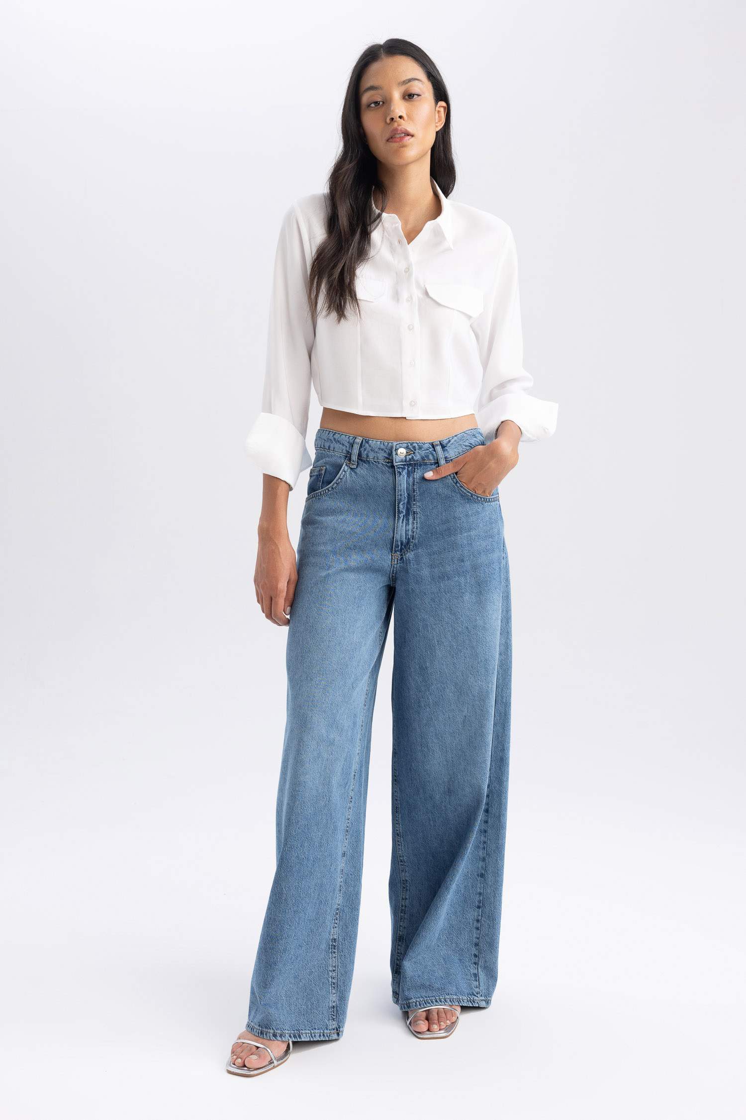 Рубашка с длинным рукавом