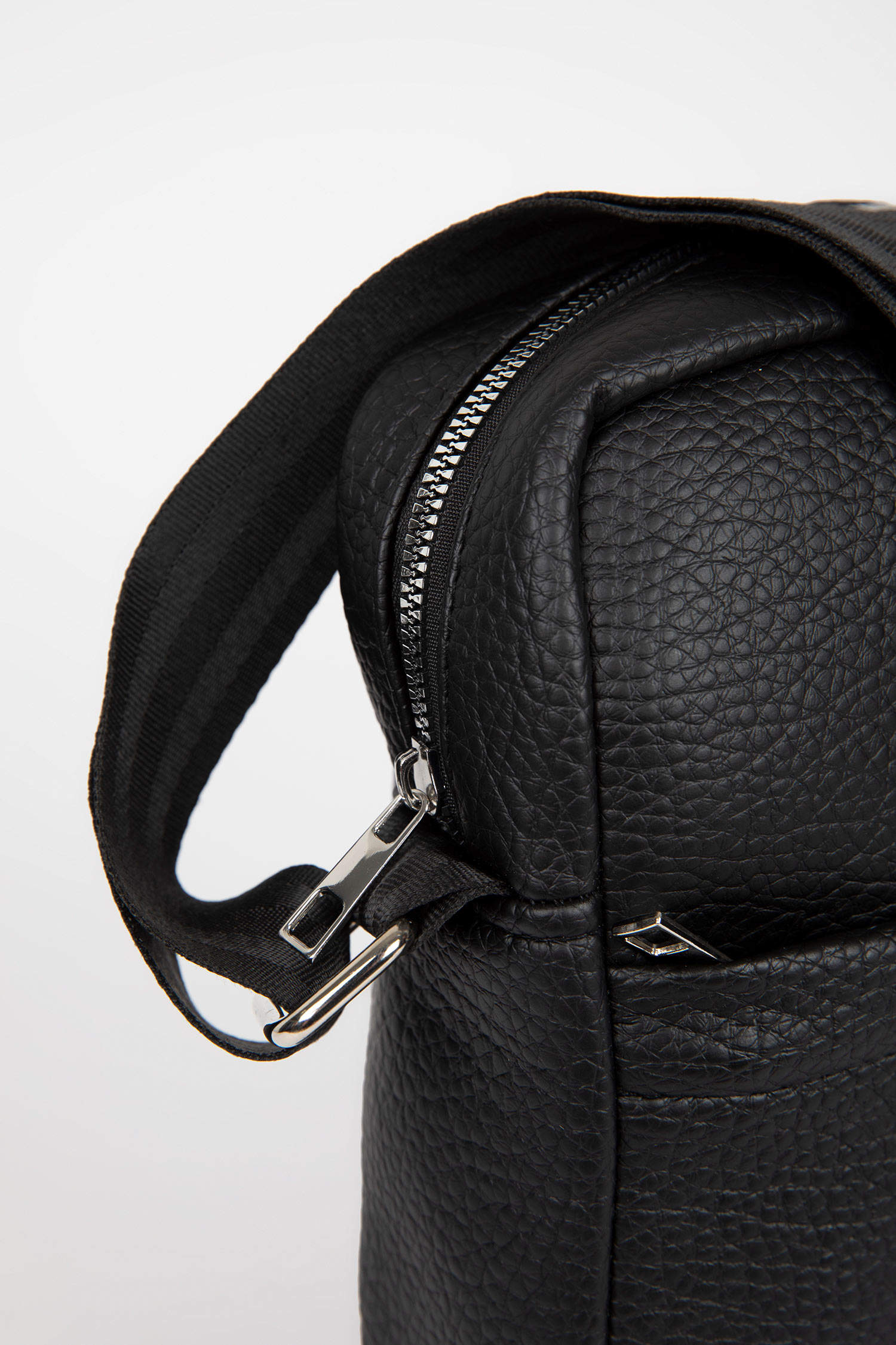 Black Man Faux Leather Crossbody Bag 2899222 | DeFacto