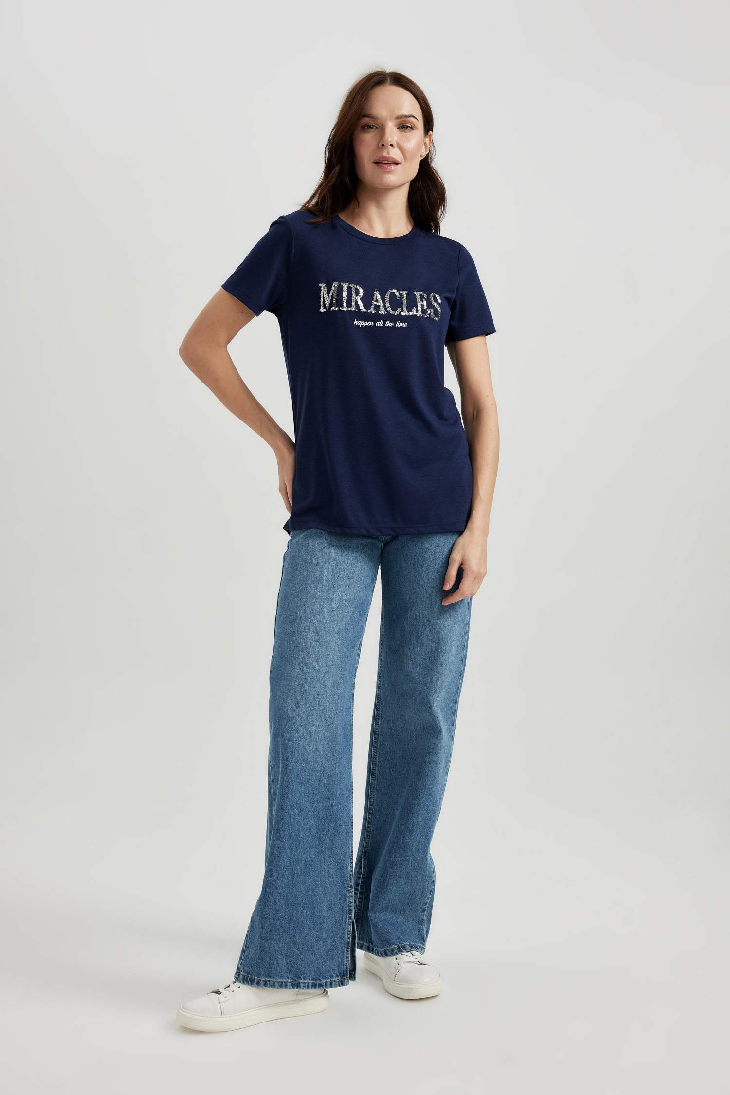 Relax Fit Crew Neck Short Sleeve T-Shirt