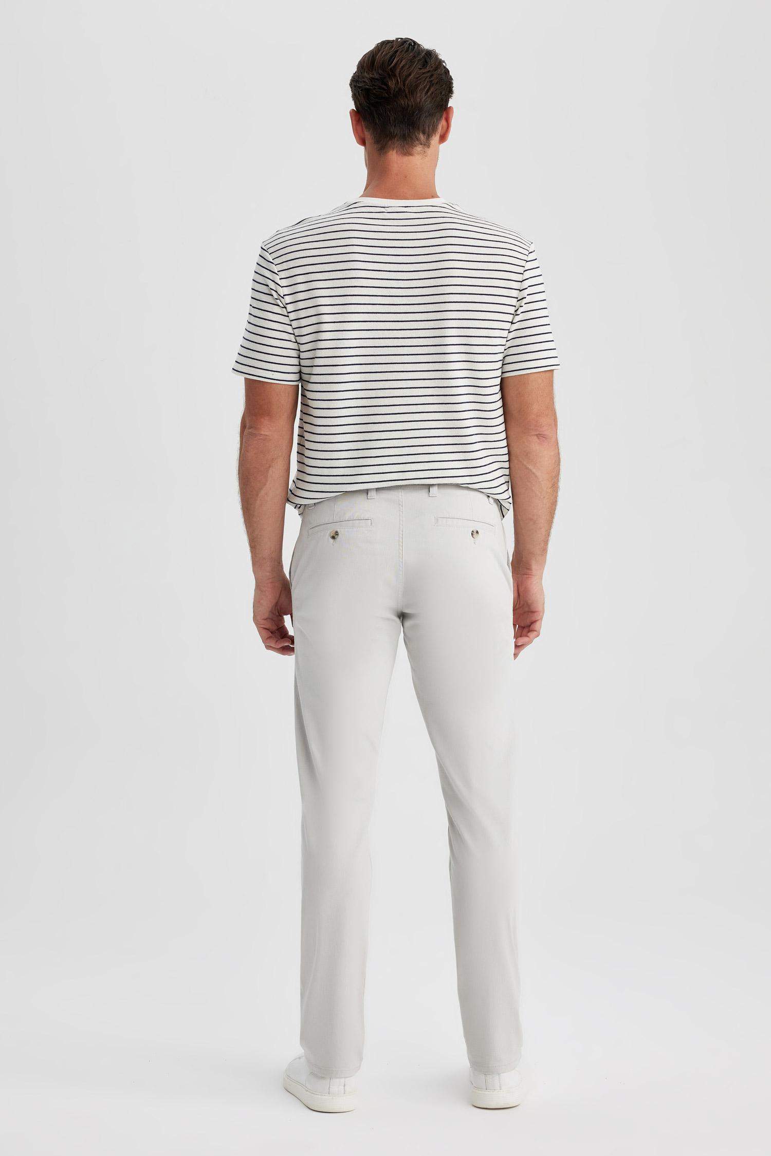 بنطلون سادة قصة عادية