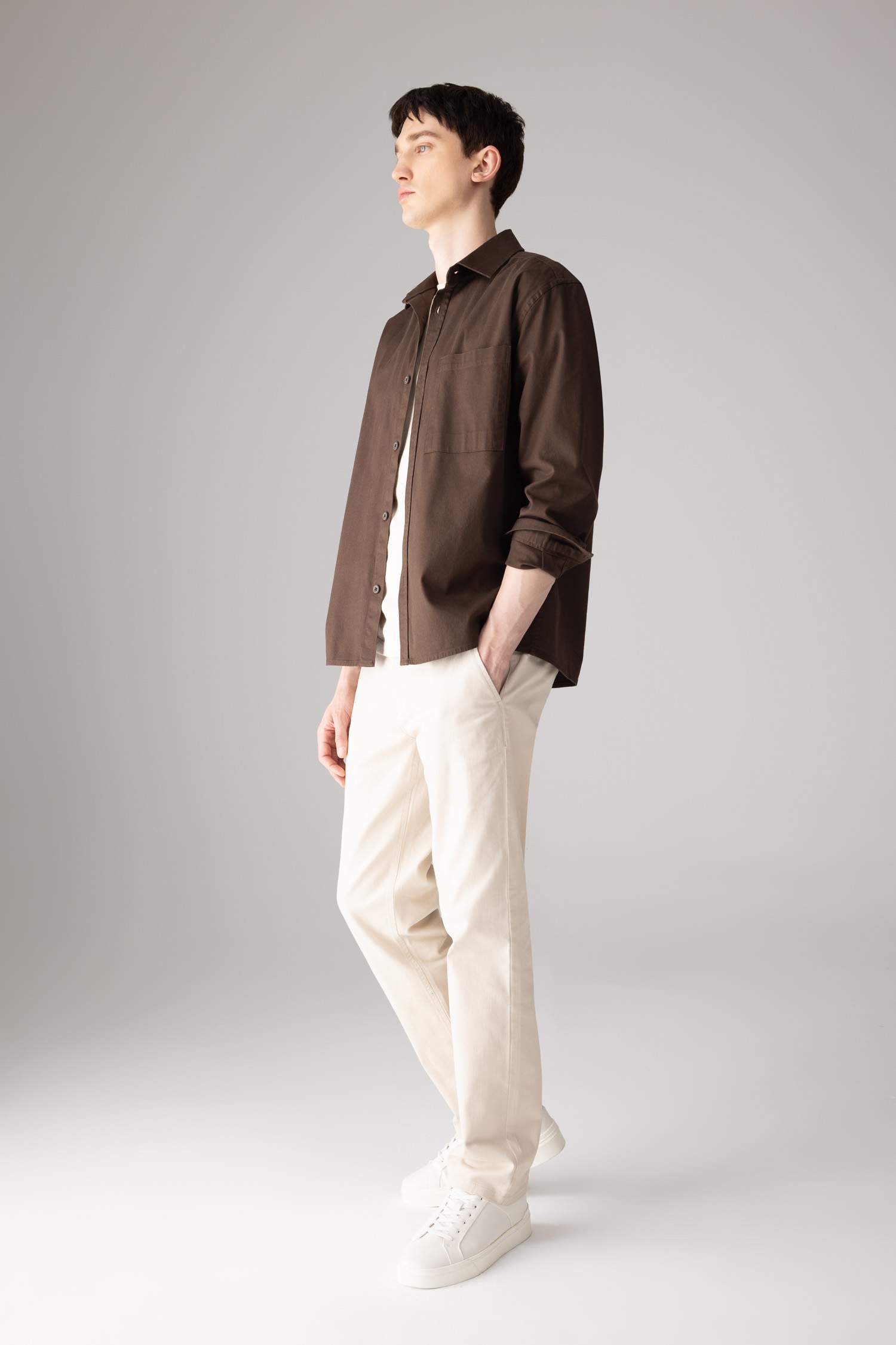 بنطلون سادة جبردين قصة عادية عادي بجيب