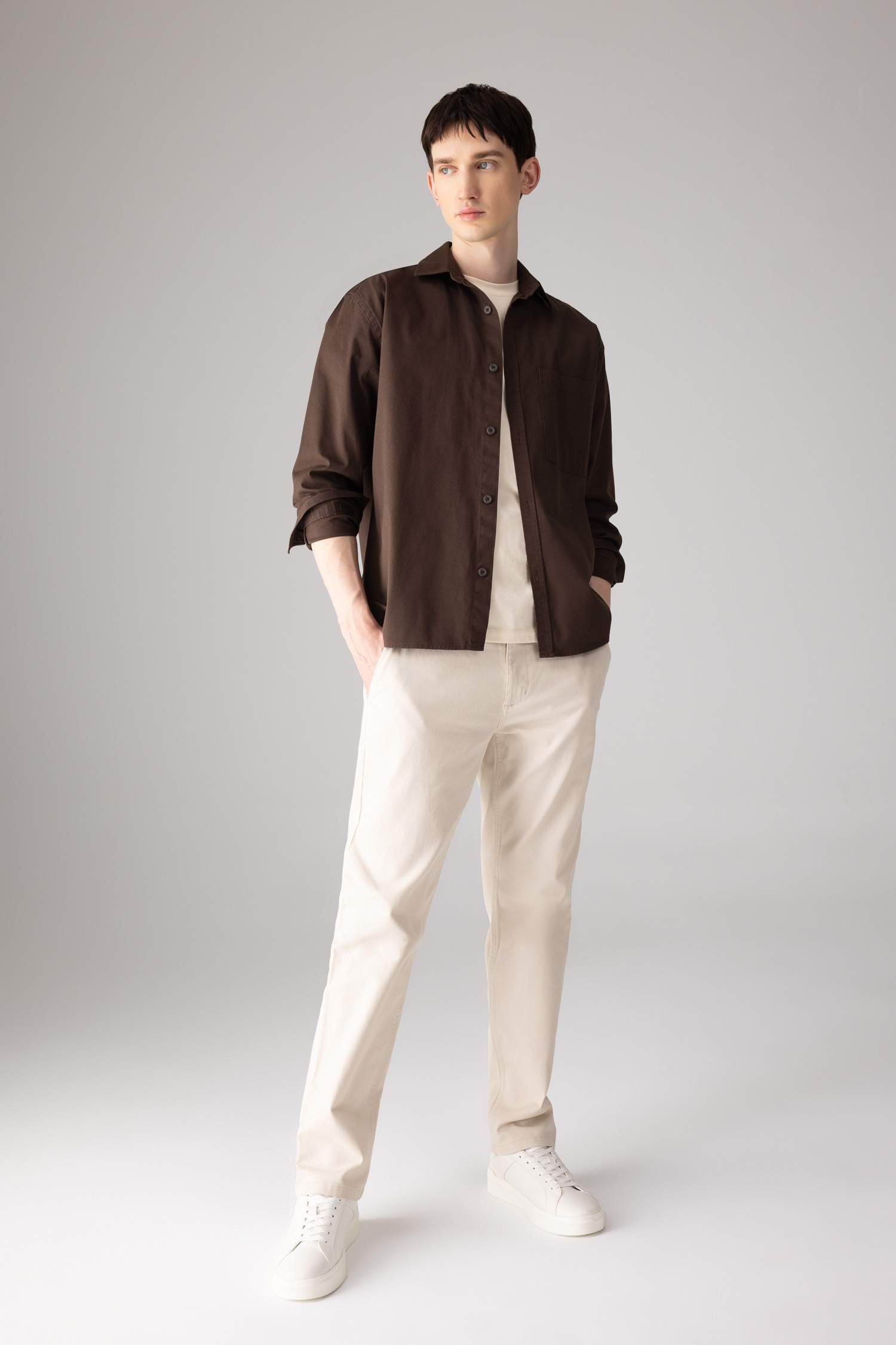 بنطلون سادة جبردين قصة عادية عادي بجيب