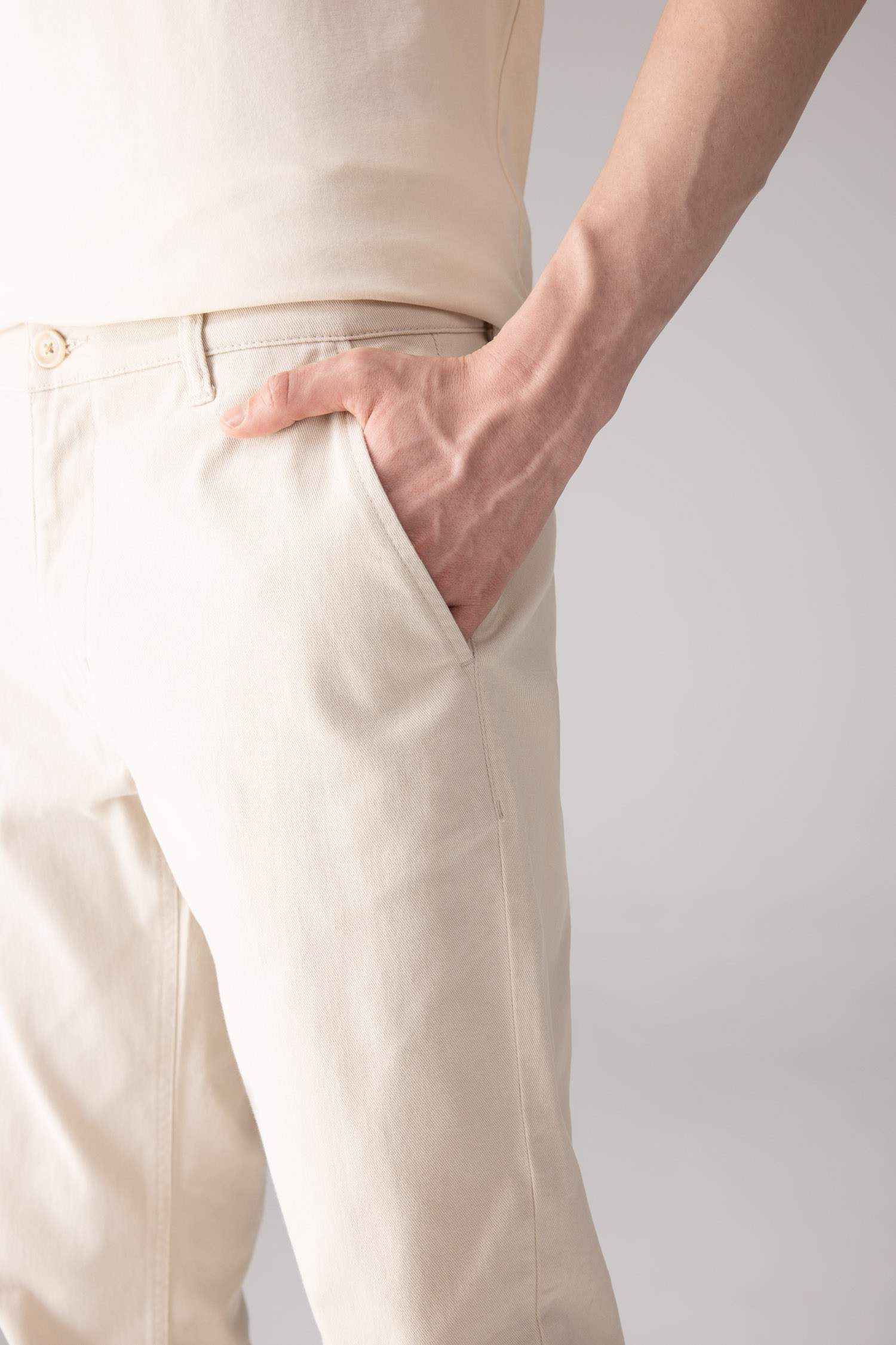 بنطلون سادة جبردين قصة عادية عادي بجيب