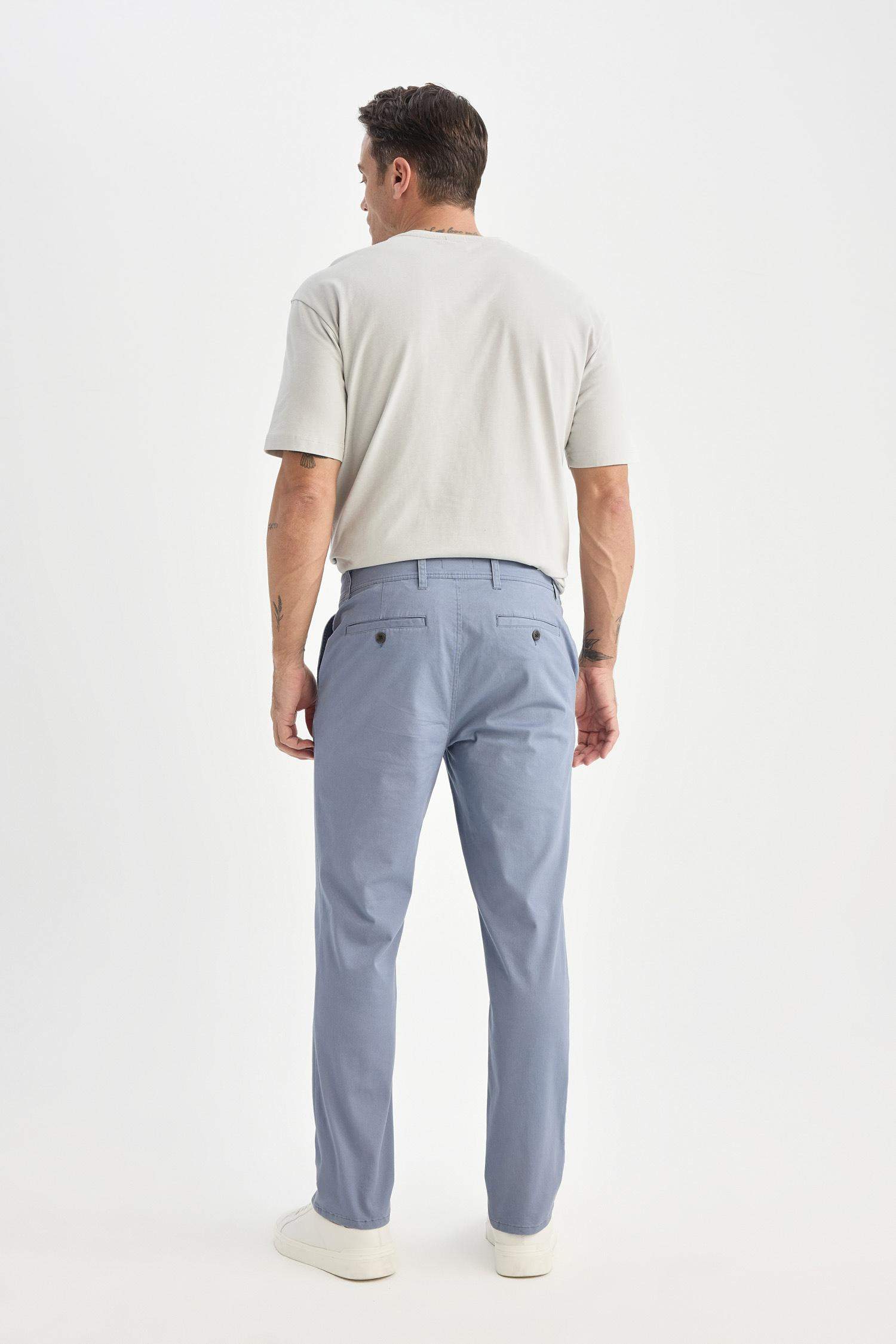 Slim Fit Super Skinny Leg Chino Pants
