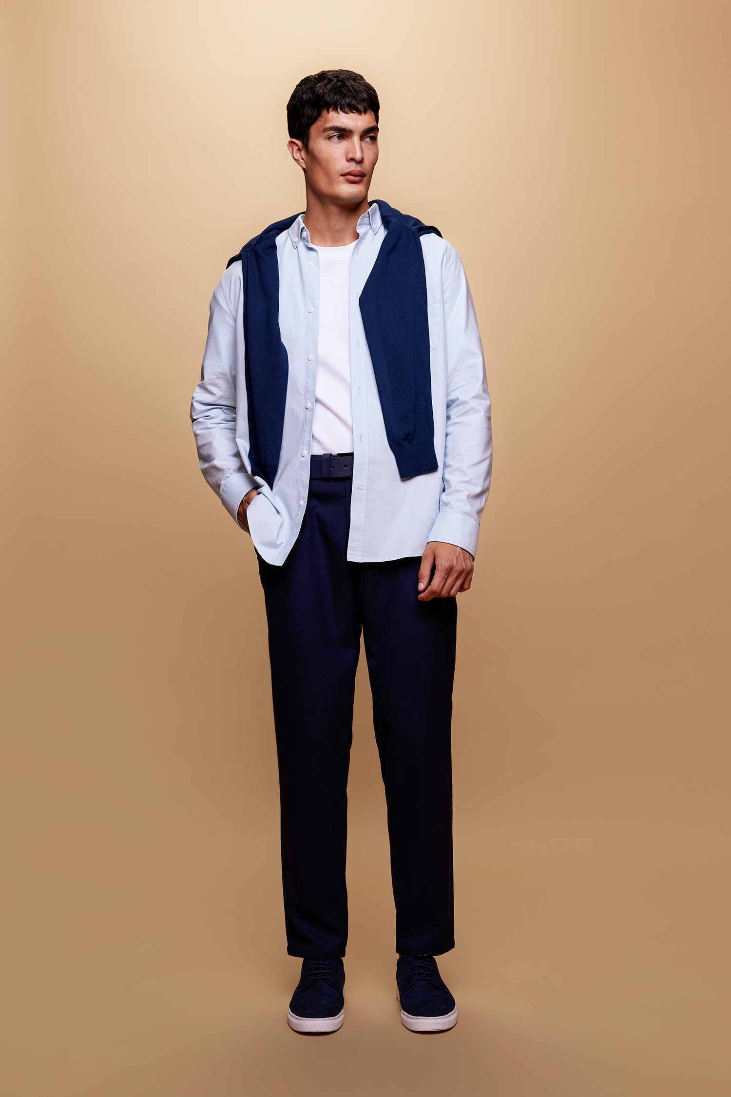 DeFacto Slim Fit Dar Paça Basic Chino Pantolon