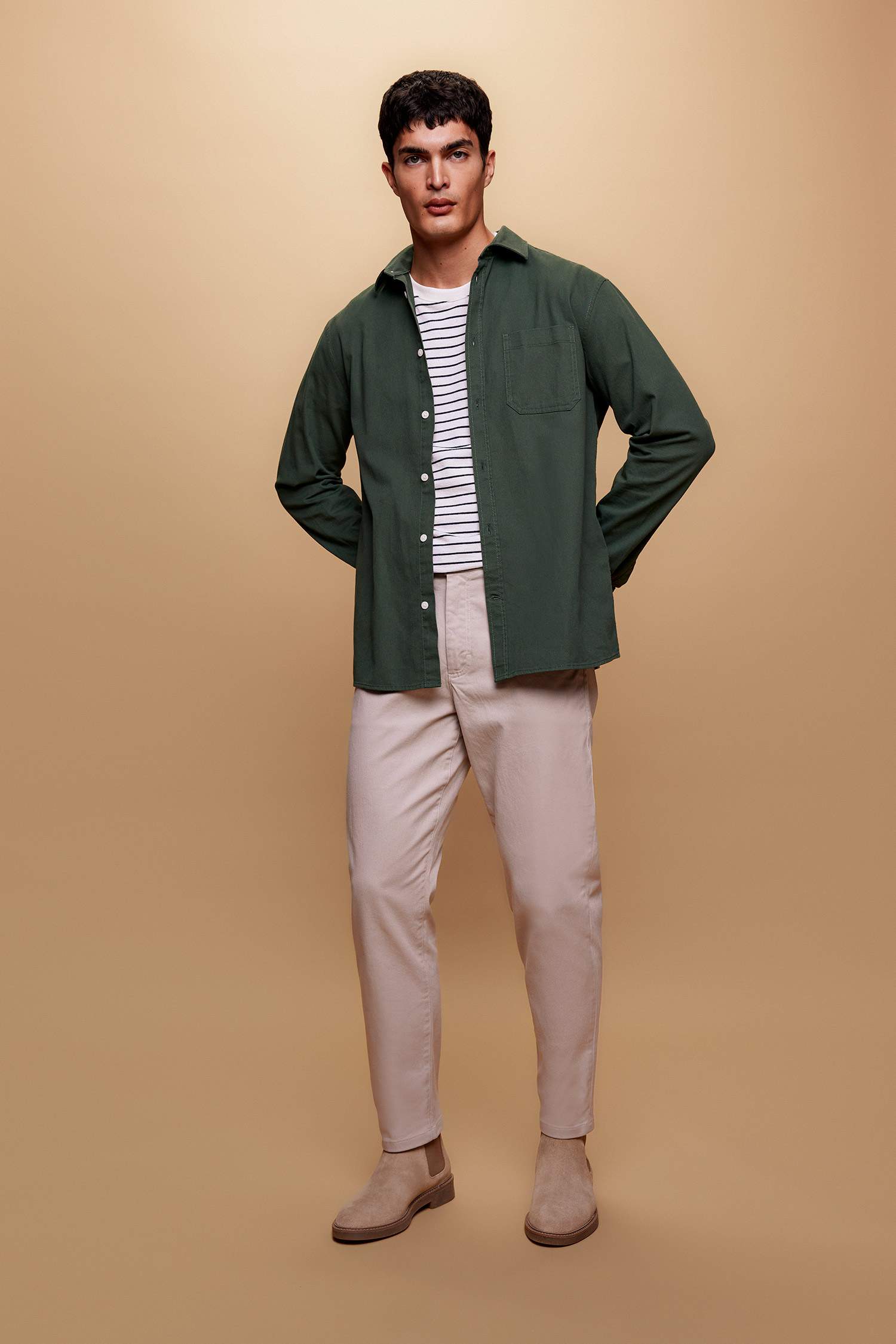 بنطلون سادة كاروت فيت