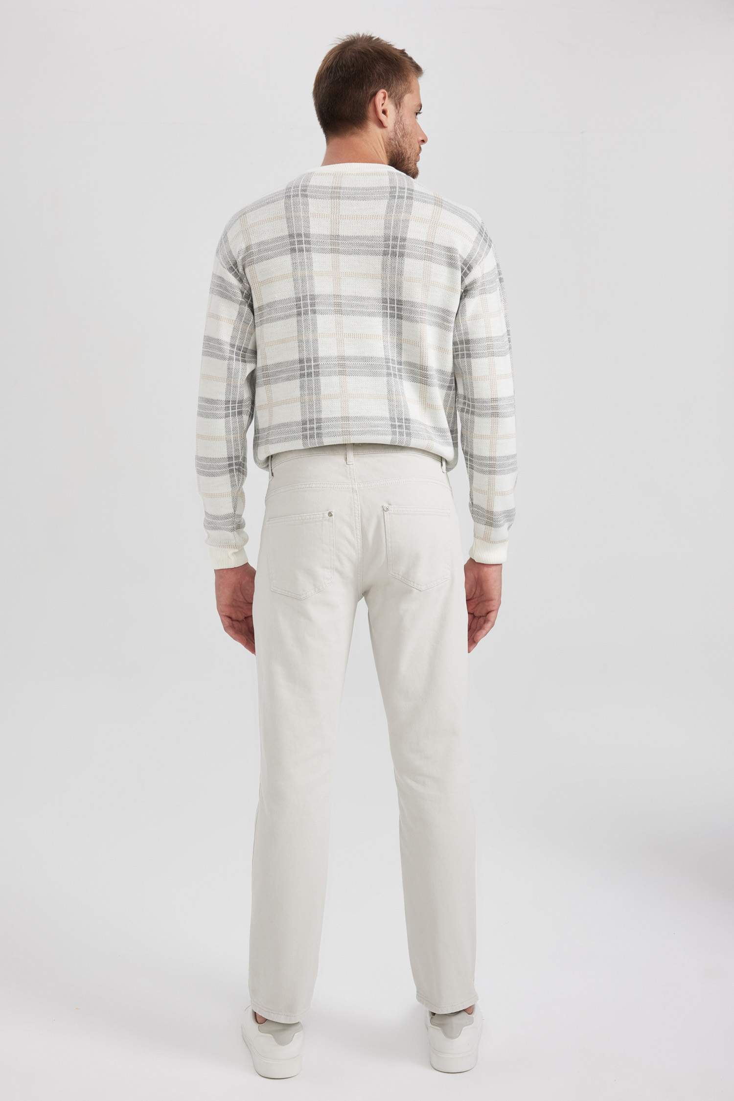 بنطلون قطن قصة عادية