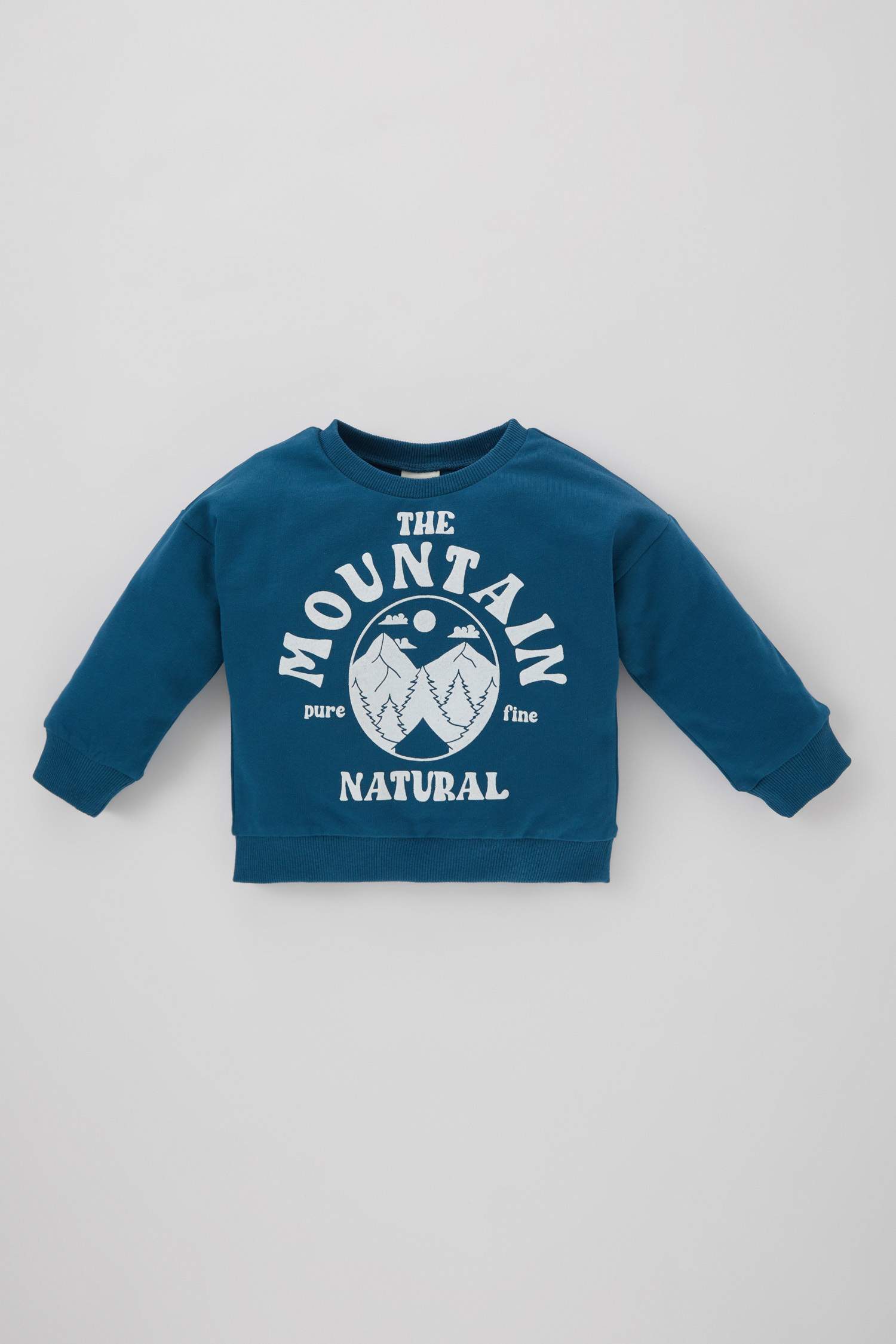 Свитшот с принтом из тонкой ткани для малышей мальчиков