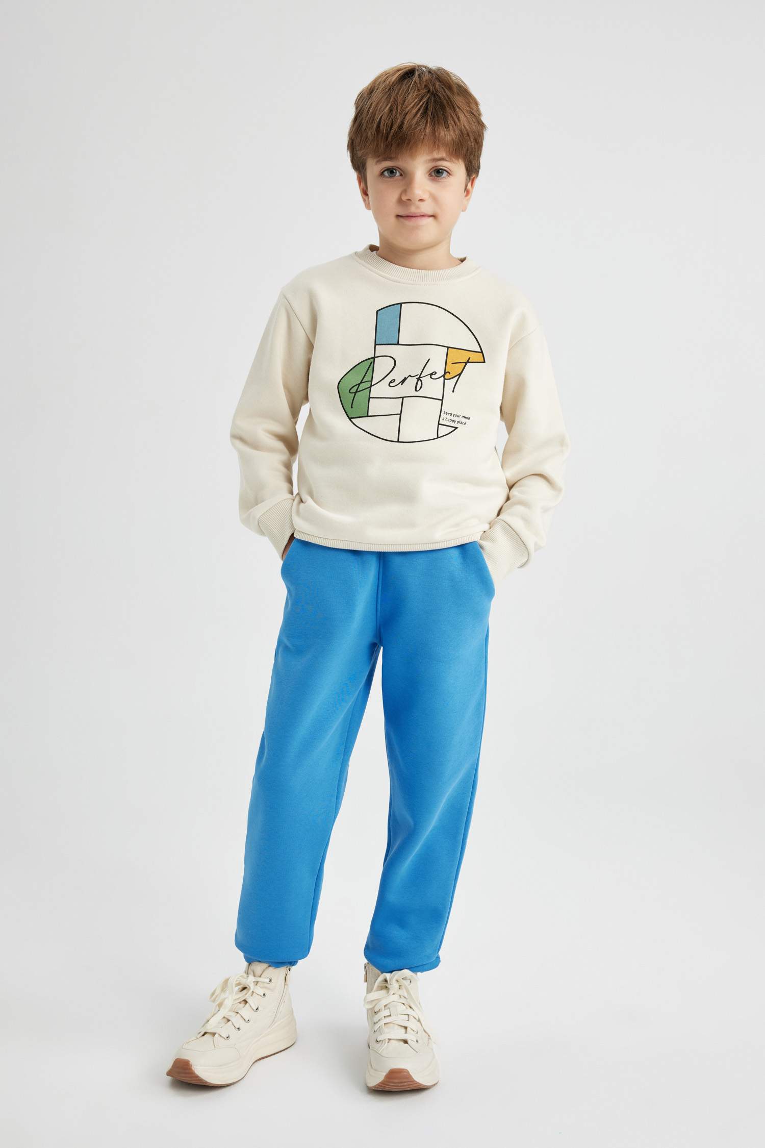 Boy Regular Fit Thick Sweatpant
