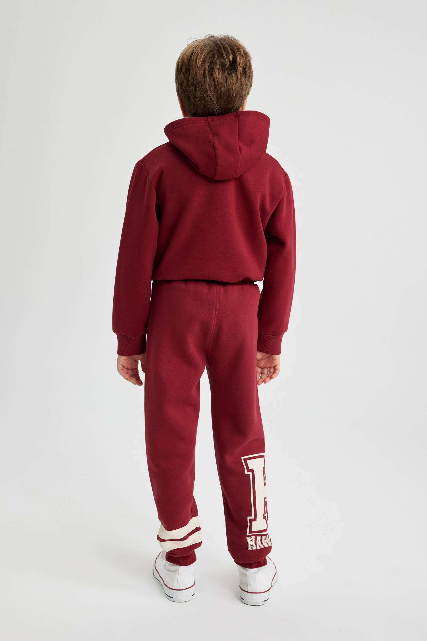 Boy Printed Thick Sweatpants