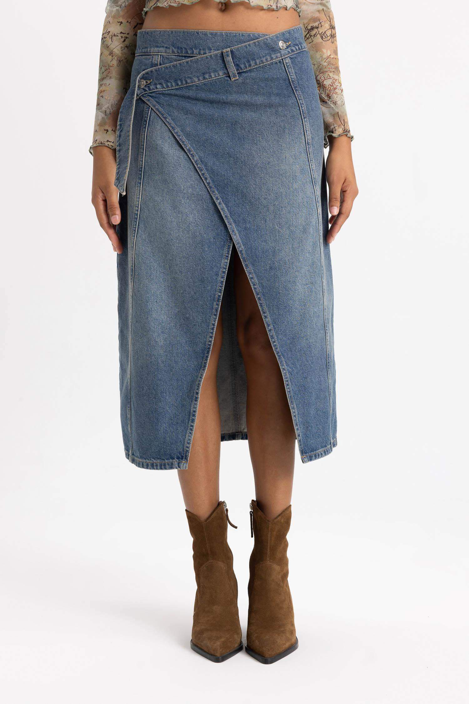 Спідниця довгий Long Fit з джерсі