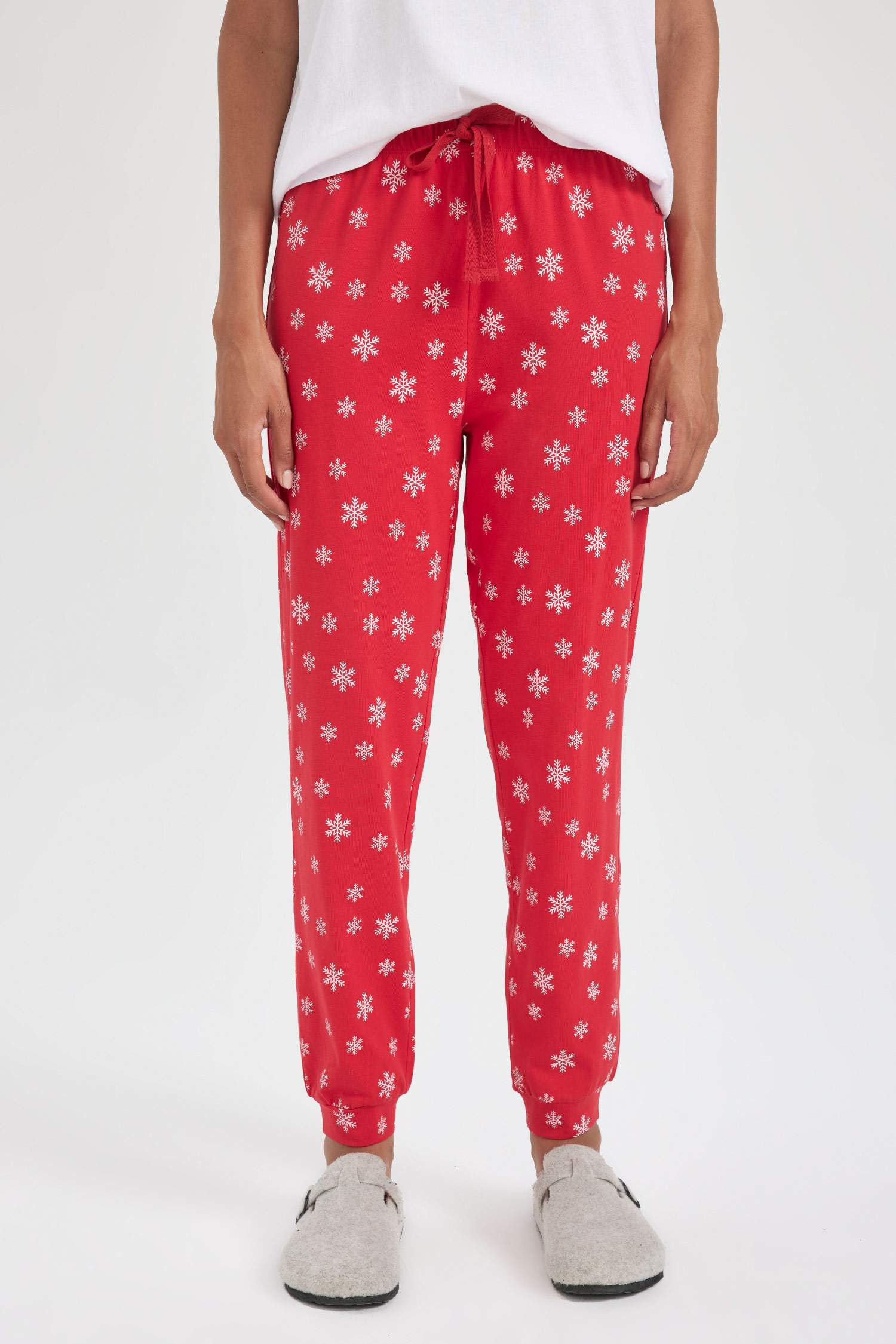 Fall in Love Christmas Themed Pajama Bottom