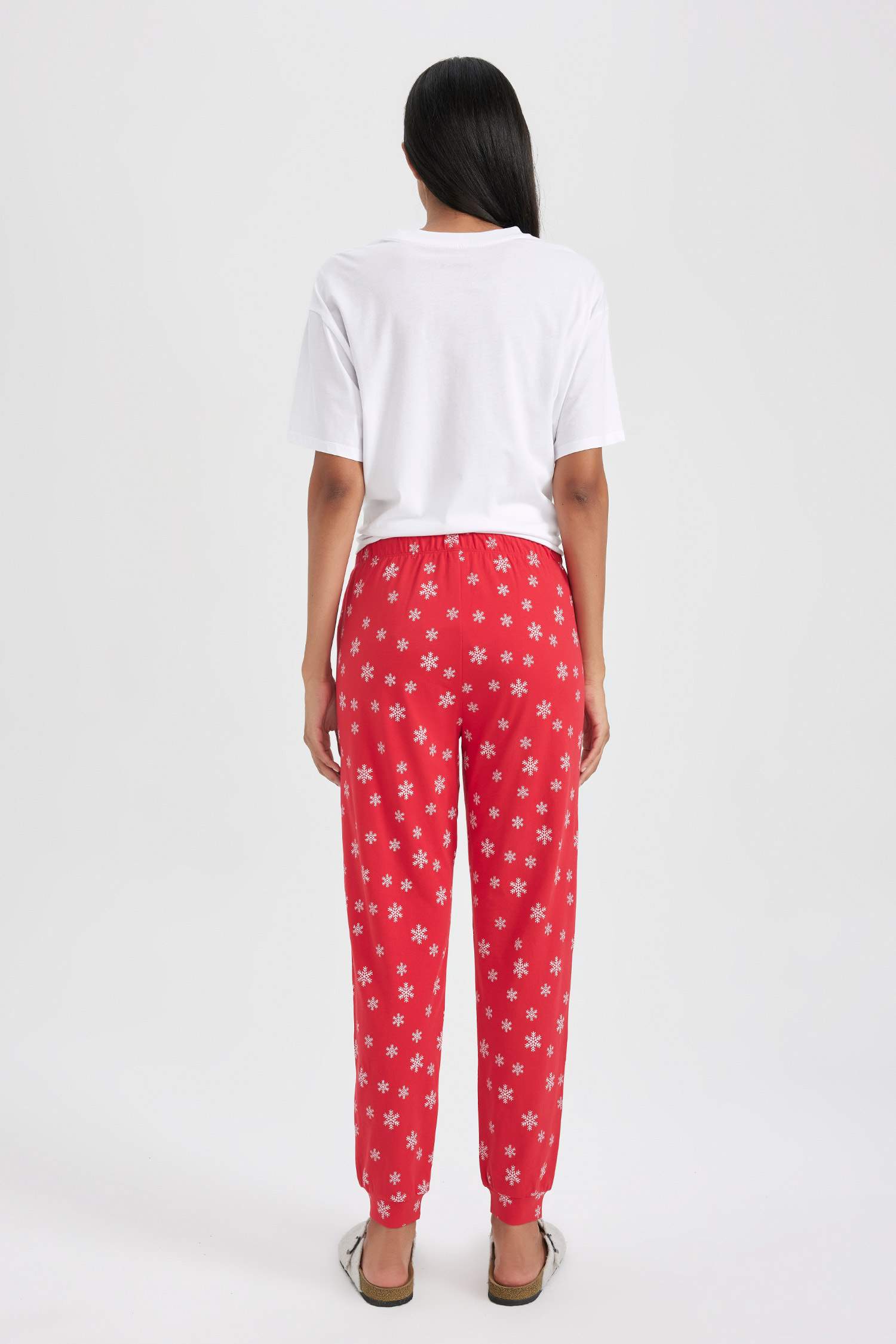 Fall in Love Christmas Themed Pajama Bottom
